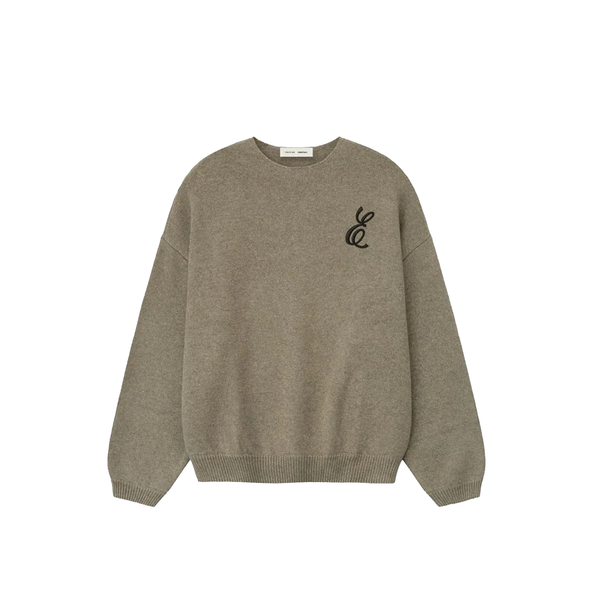 Fear of God ESSENTIALS Mens Waffle Crewneck Sweater