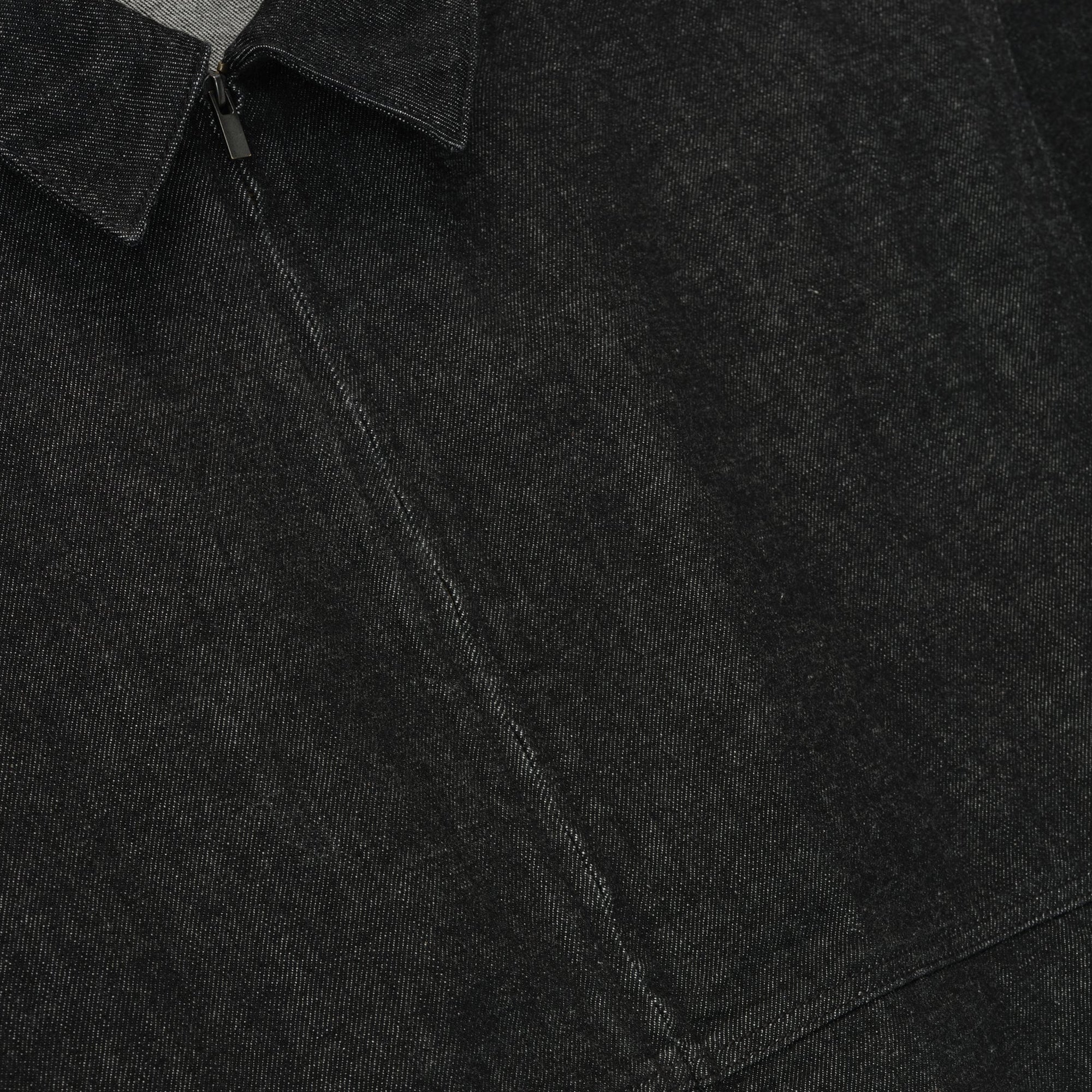 Fear of God ESSENTIALS Mens Denim Work Jacket - Image 4