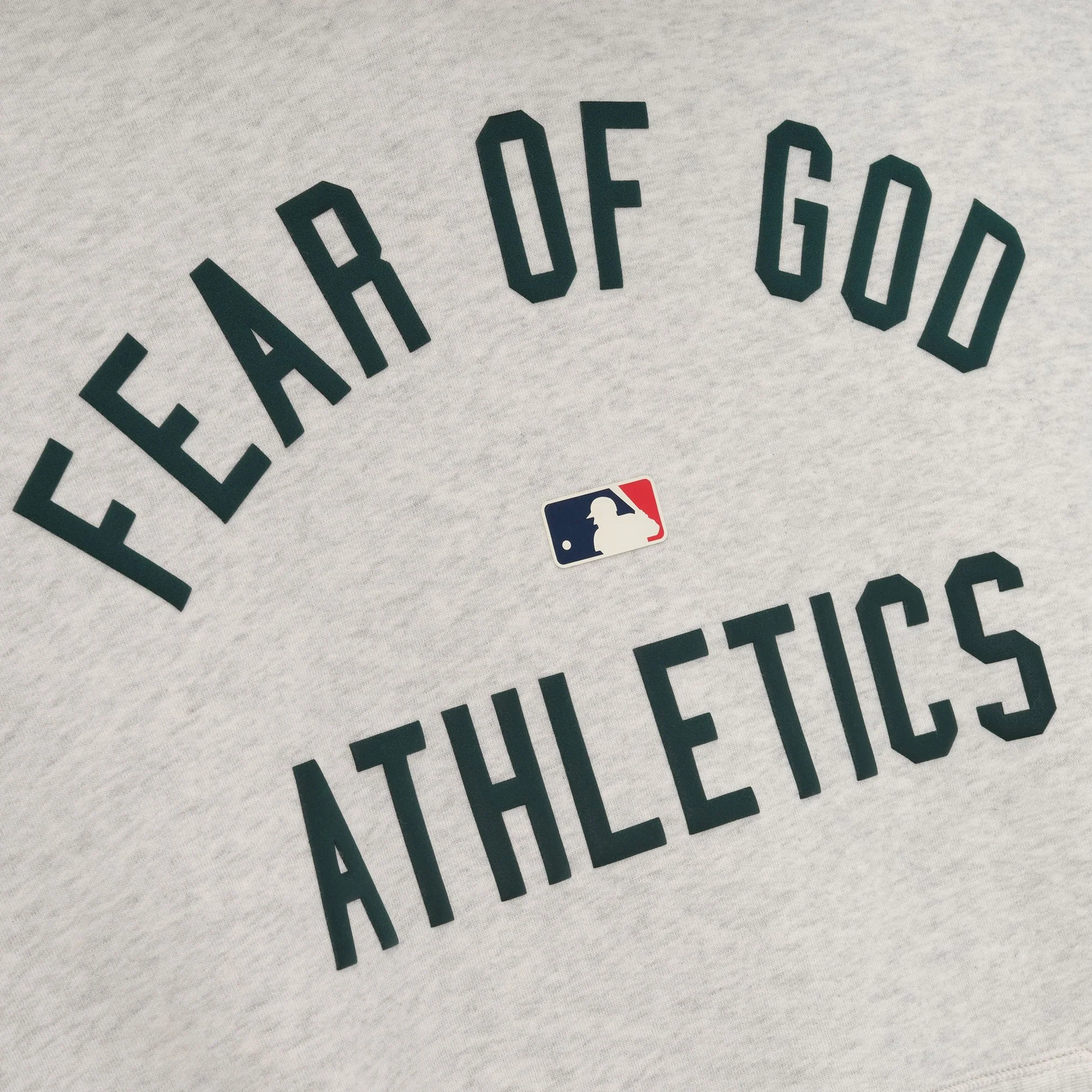 Fear of God ESSENTIALS x MLB Mens Athletics Sport Fit Pullover Hoodie - Image 3