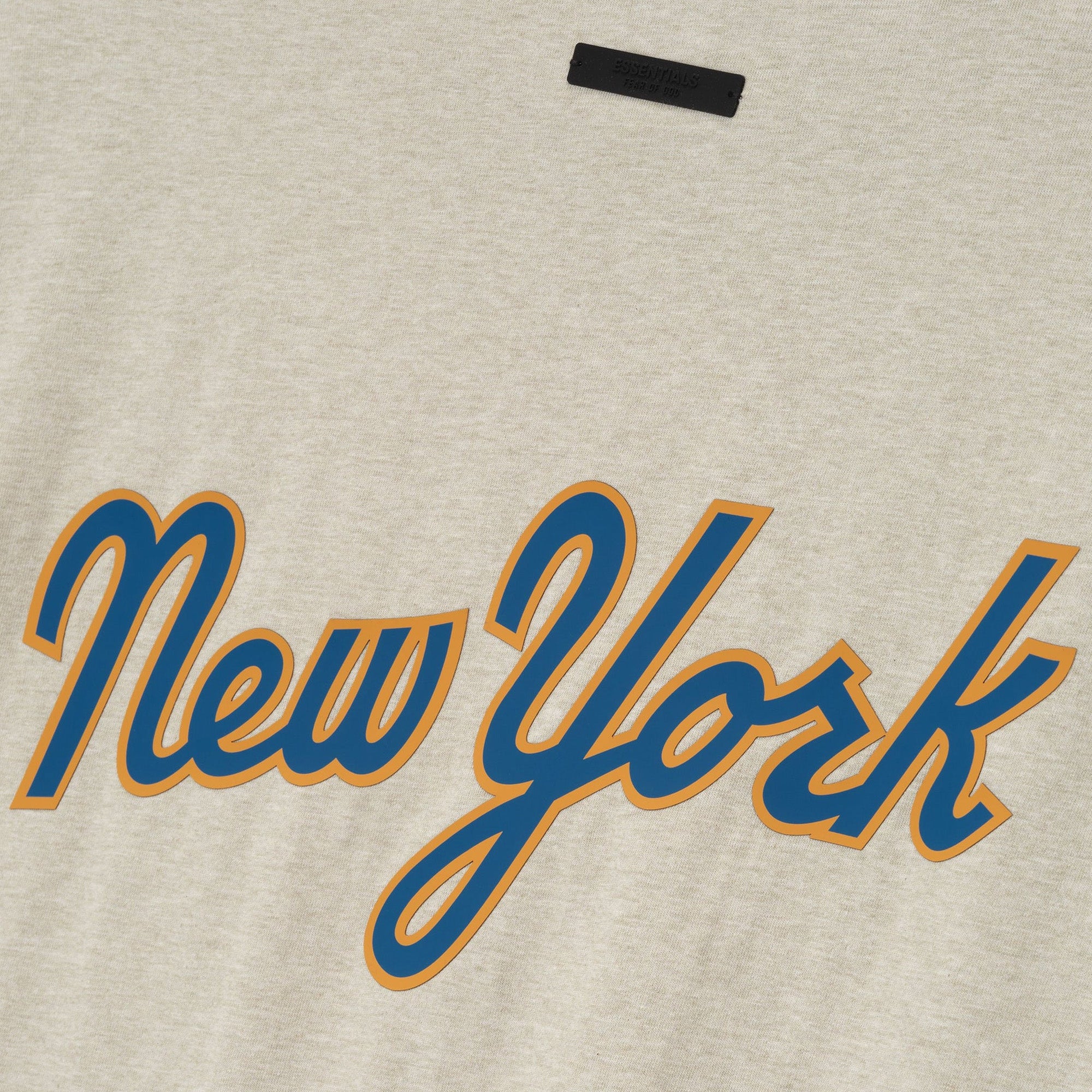 Fear of God ESSENTIALS x MLB Mens Mets 90's Fit Tee - Image 4