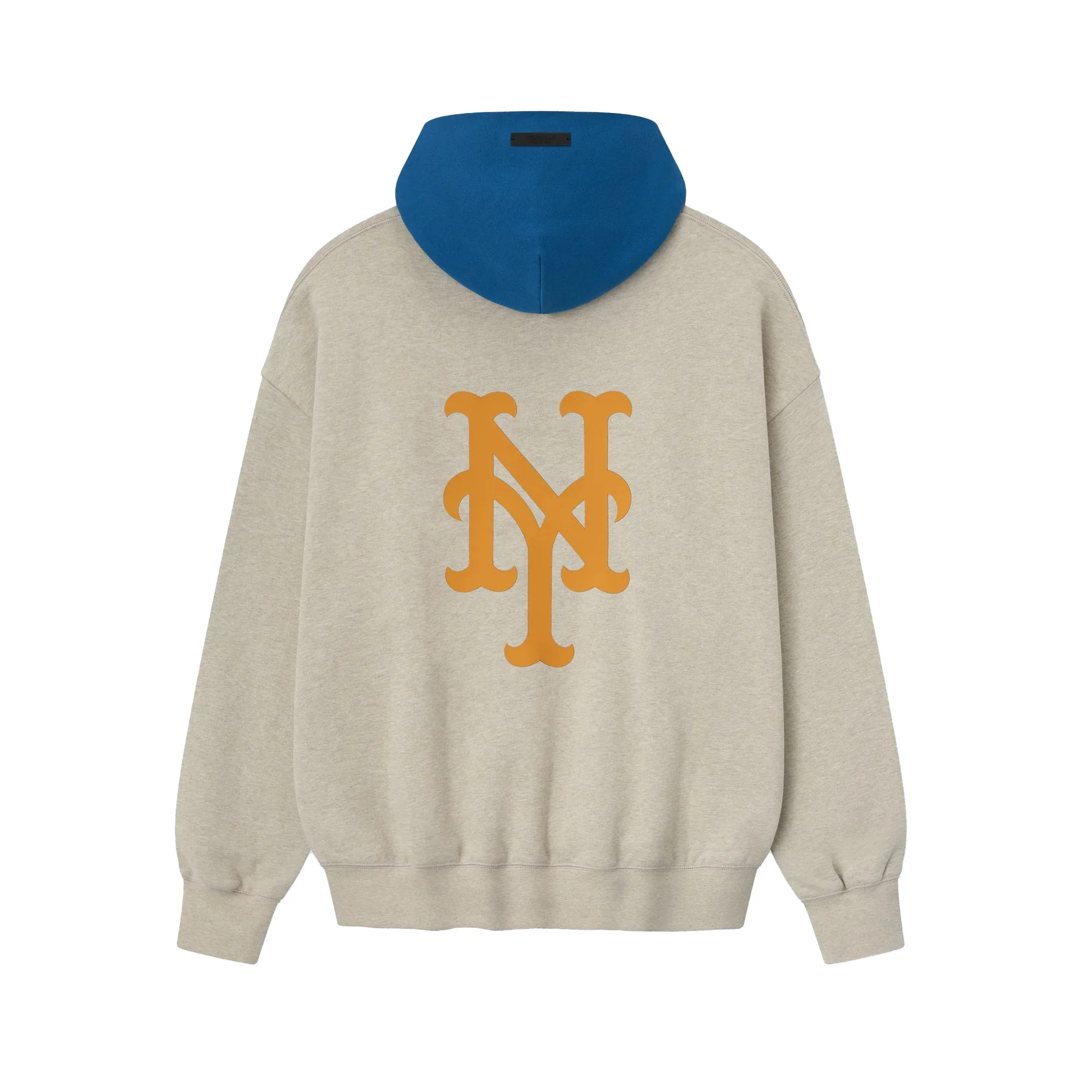 Fear of God ESSENTIALS x MLB Mens Mets Sport Fit Pullover Hoodie - Image 2