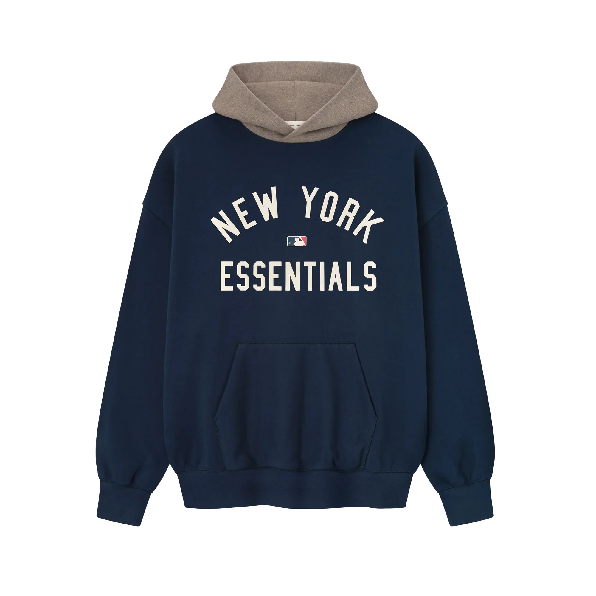 Fear of God ESSENTIALS x MLB Mens Yankees Sport Fit Pullover Hoodie