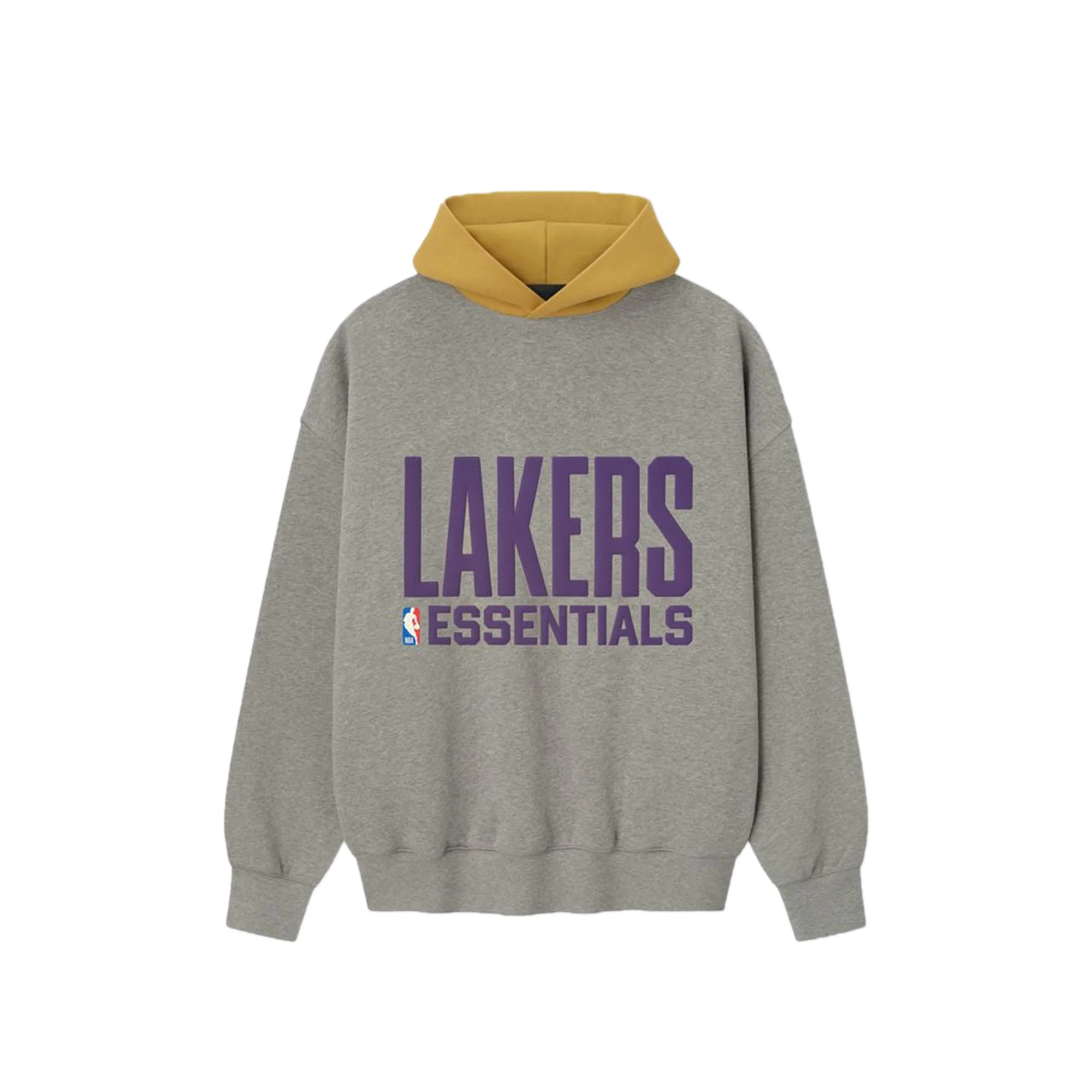 Fear of God ESSENTIALS x NBA Mens Lakers Sports Fit Hoodie