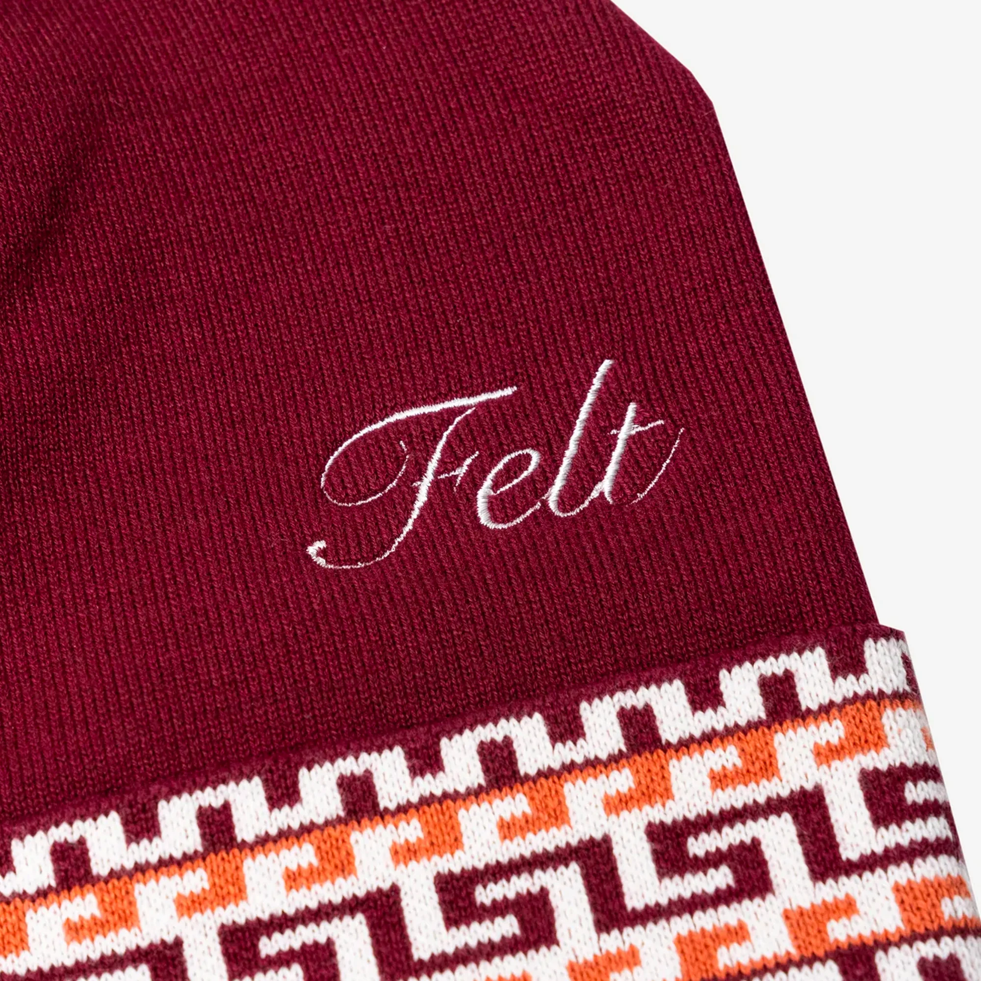 Felt Havana Knit Beanie - Image 2