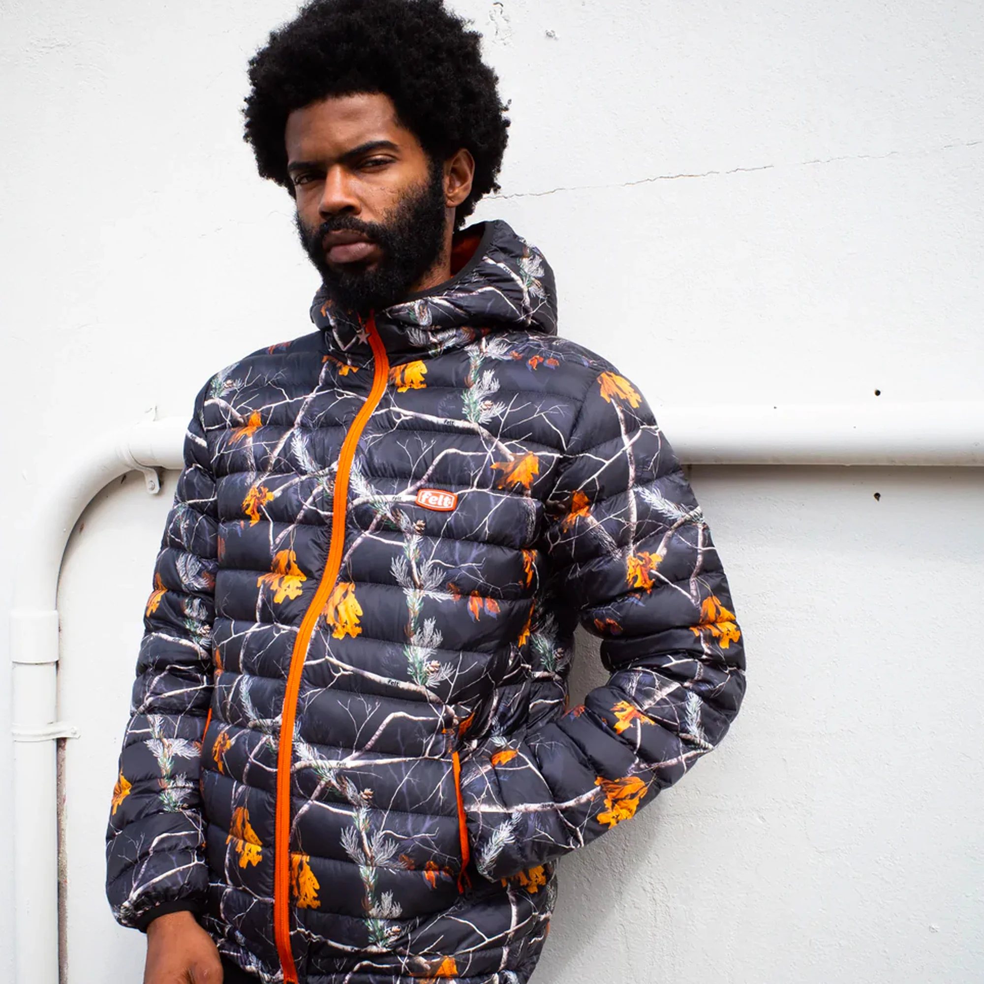 Felt Mens LT400 Packable Down Jacket - Image 2