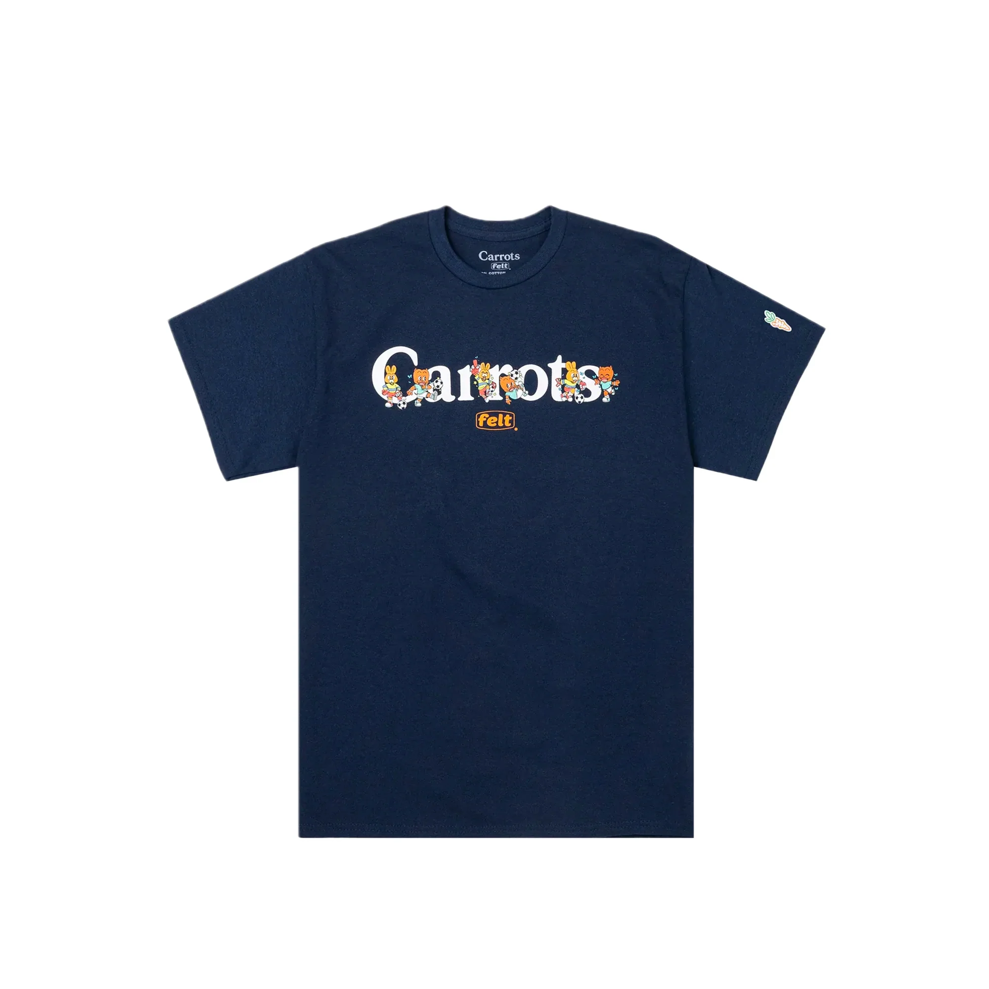 Felt x Carrots Mens Wordmark SS Tee