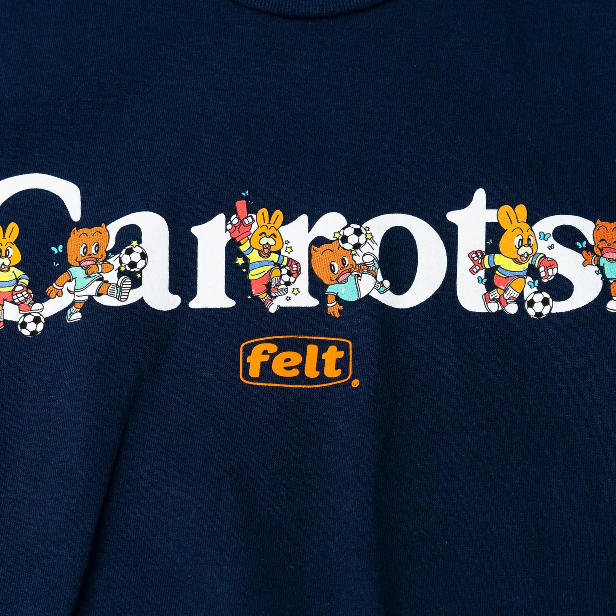 Felt x Carrots Mens Wordmark SS Tee - Image 2