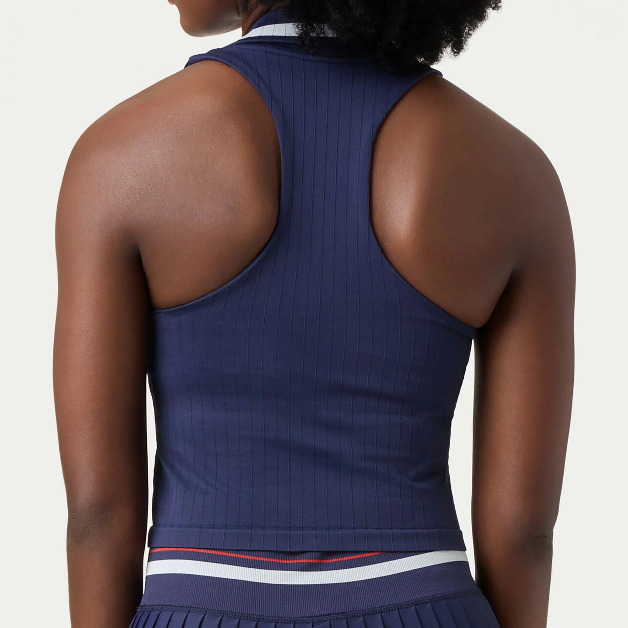 Fila Womens Challenger Seamless Polo Tank Top - Image 3