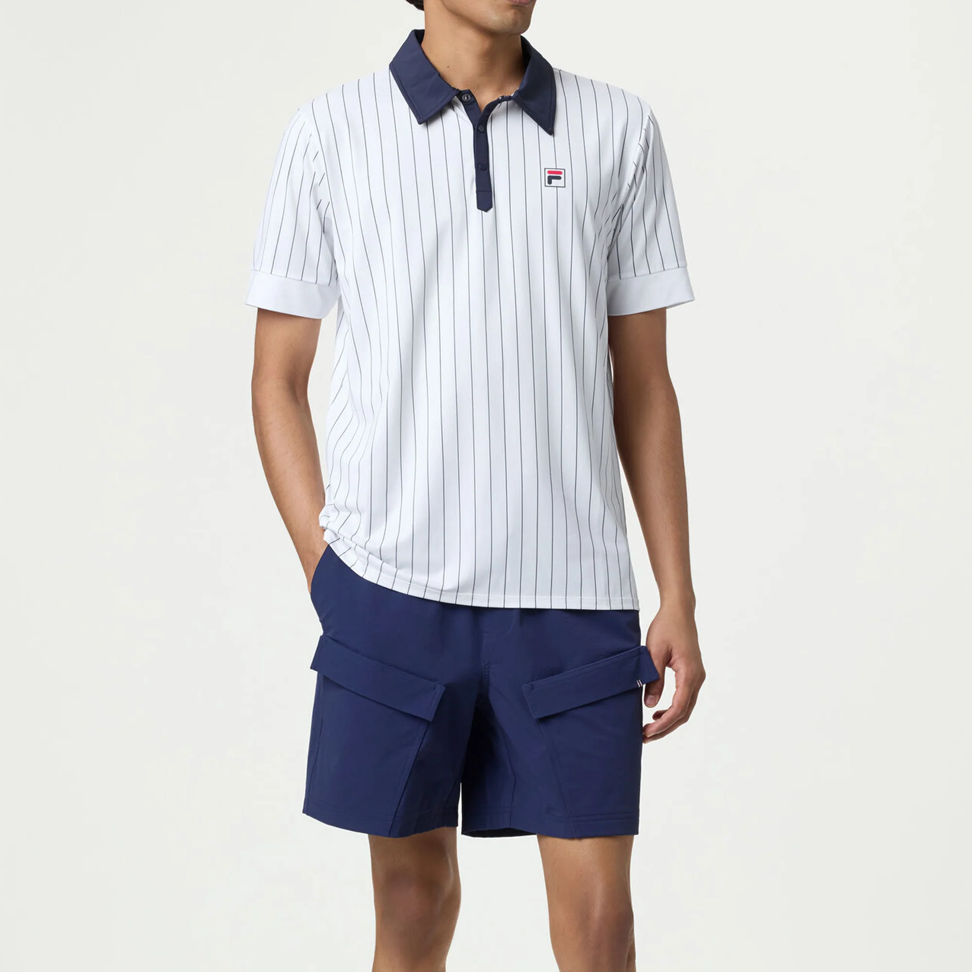 Fila Mens Performance Iconic BB1 Polo Shirt - Image 2