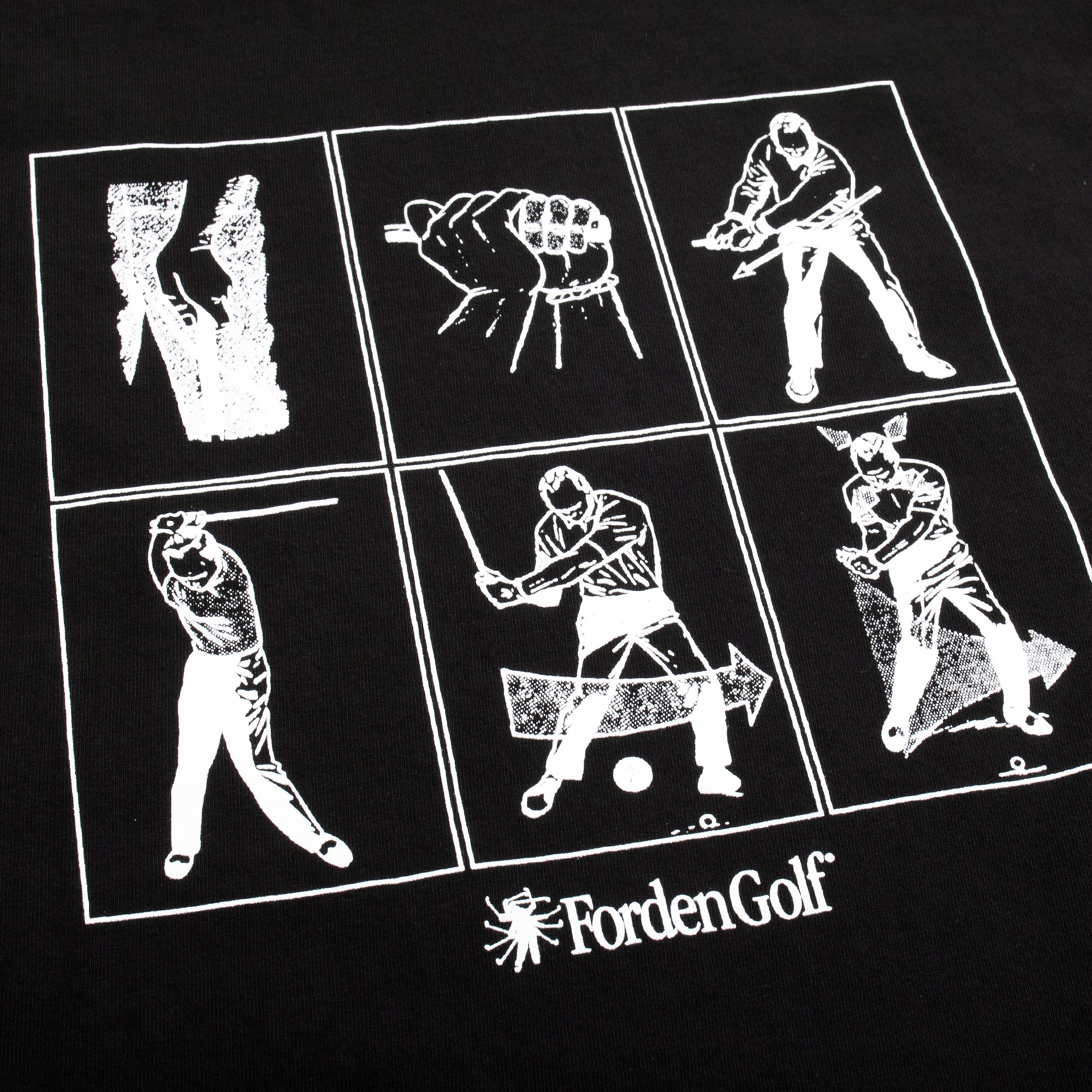 Forden Golf Mens Diagram Shortsleeve - Image 4