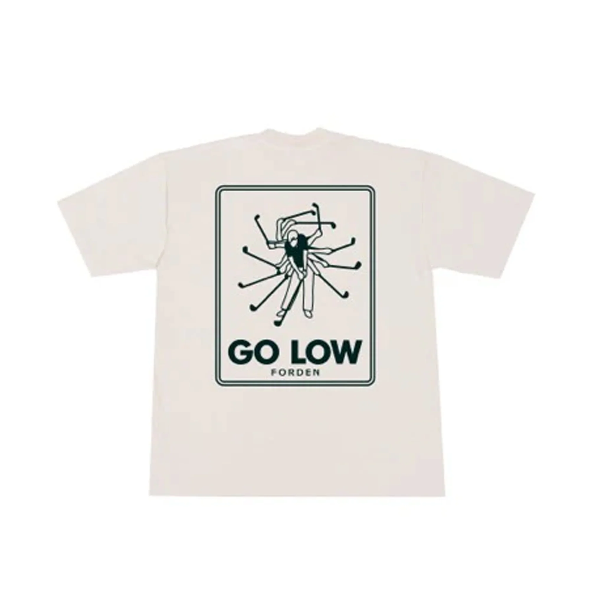 Forden Golf Mens Go Low Script Shortsleeve