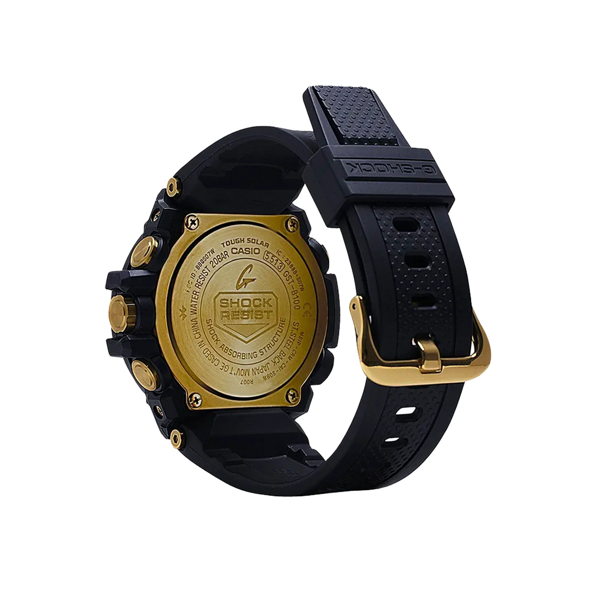 G-Shock G-Steel Solar Powered Black Watch - Image 2