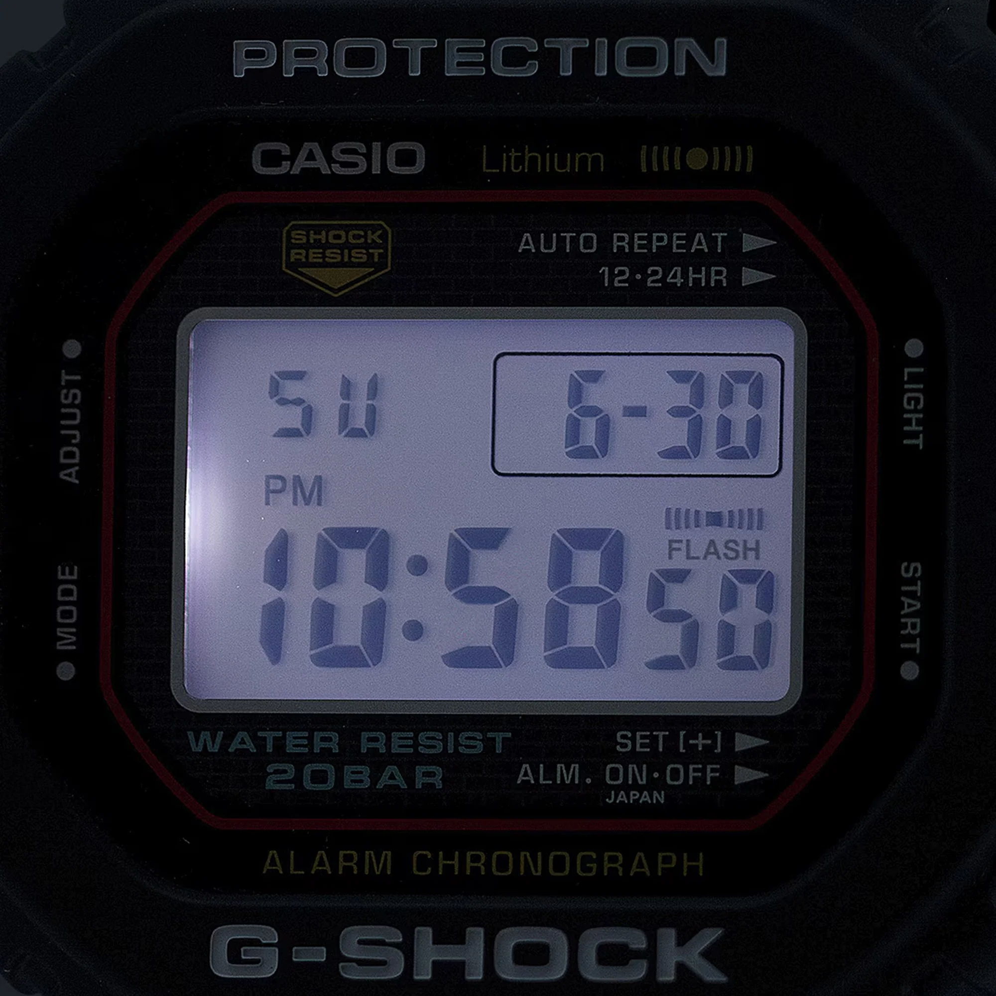 G-Shock Mens Digital 5000 Series Watch - Image 4