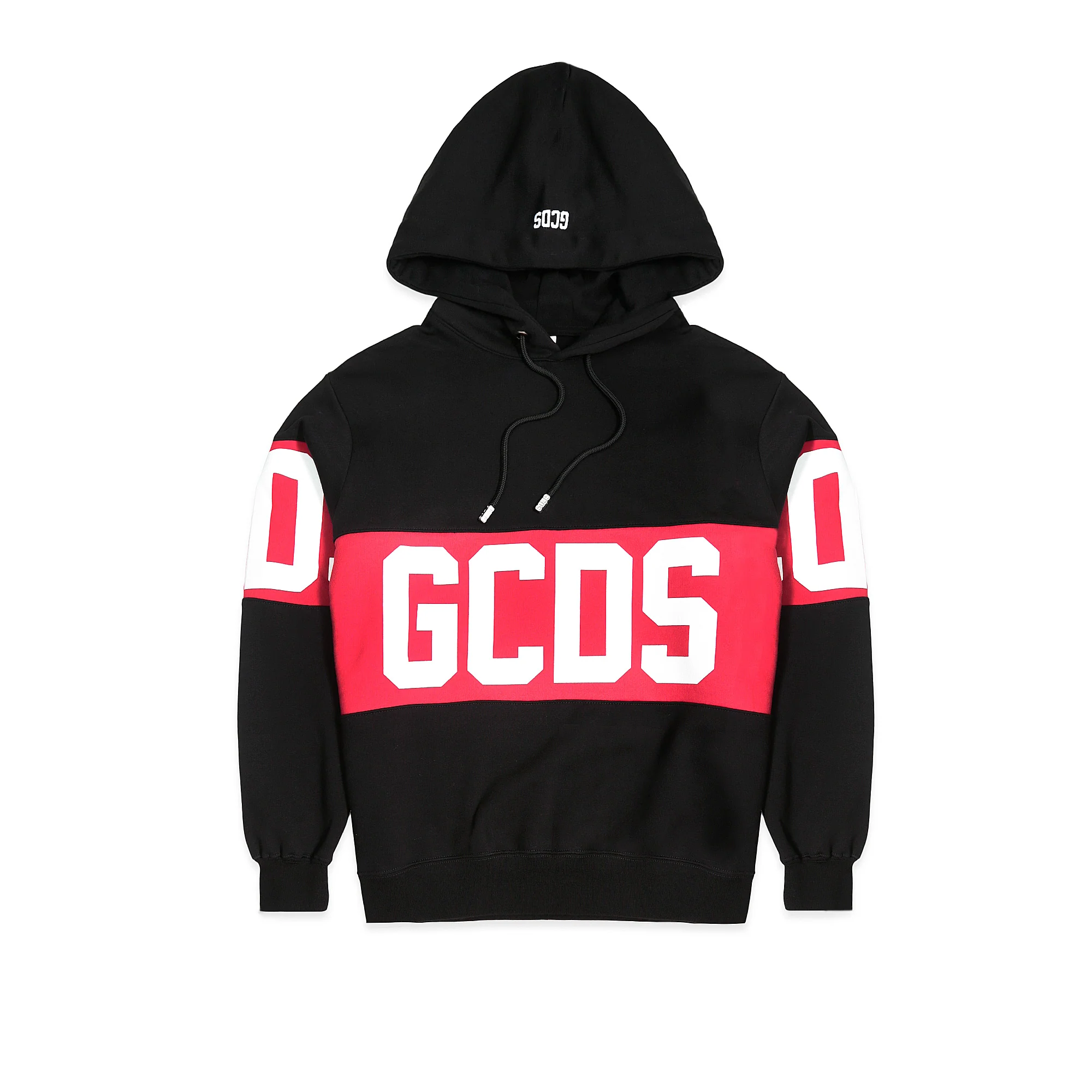 GCDS Womens Logo Band Hoodie