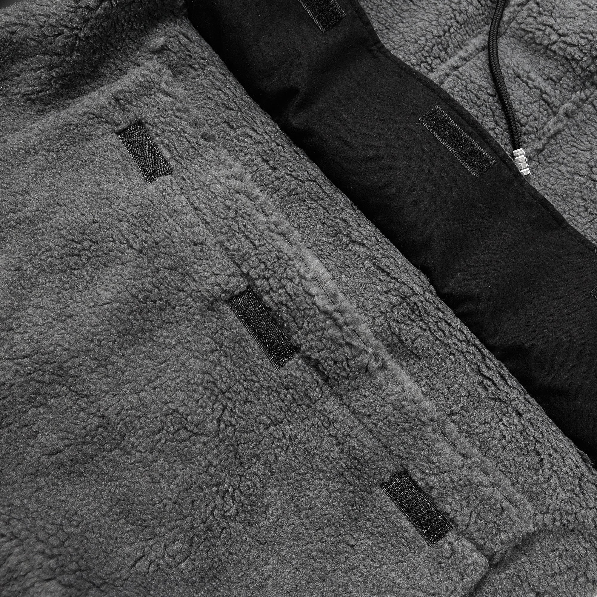 GCDS Womens Macro Pocket Fur Anorak Jacket - Image 3