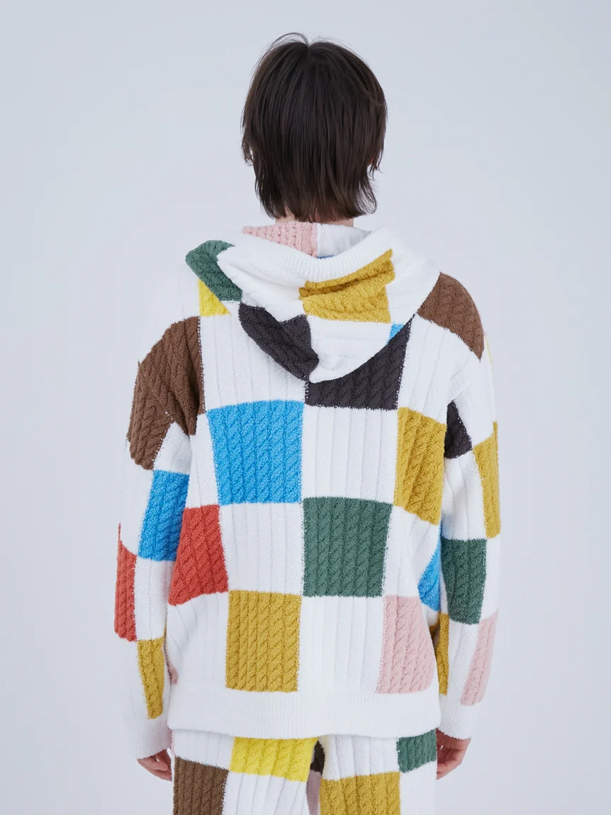 Gelato Pique x EAMES Air Moco Check-Patterned Parka - Image 3