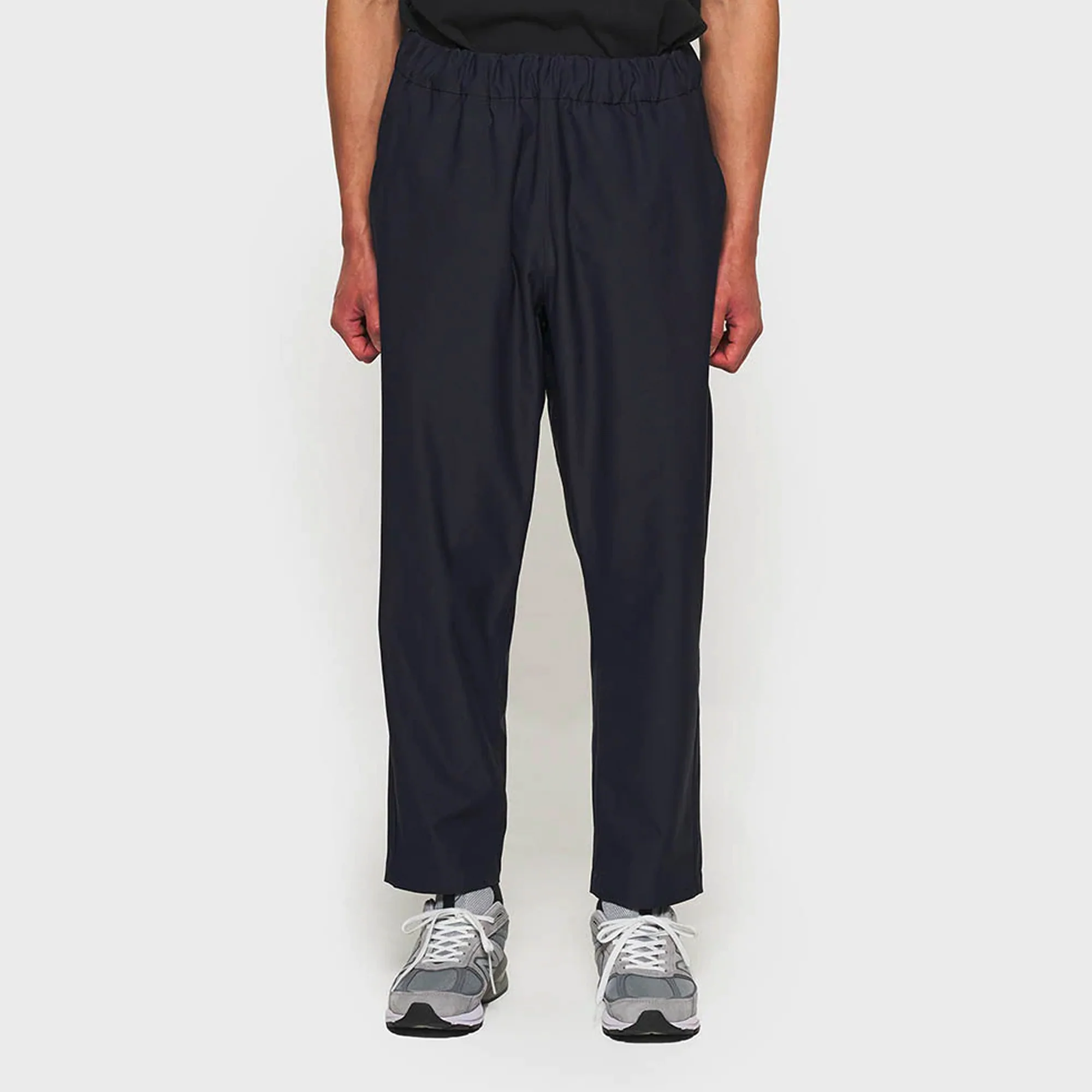 Goldwin Mens Tapered Jersey Pants 'Navy' - Image 2