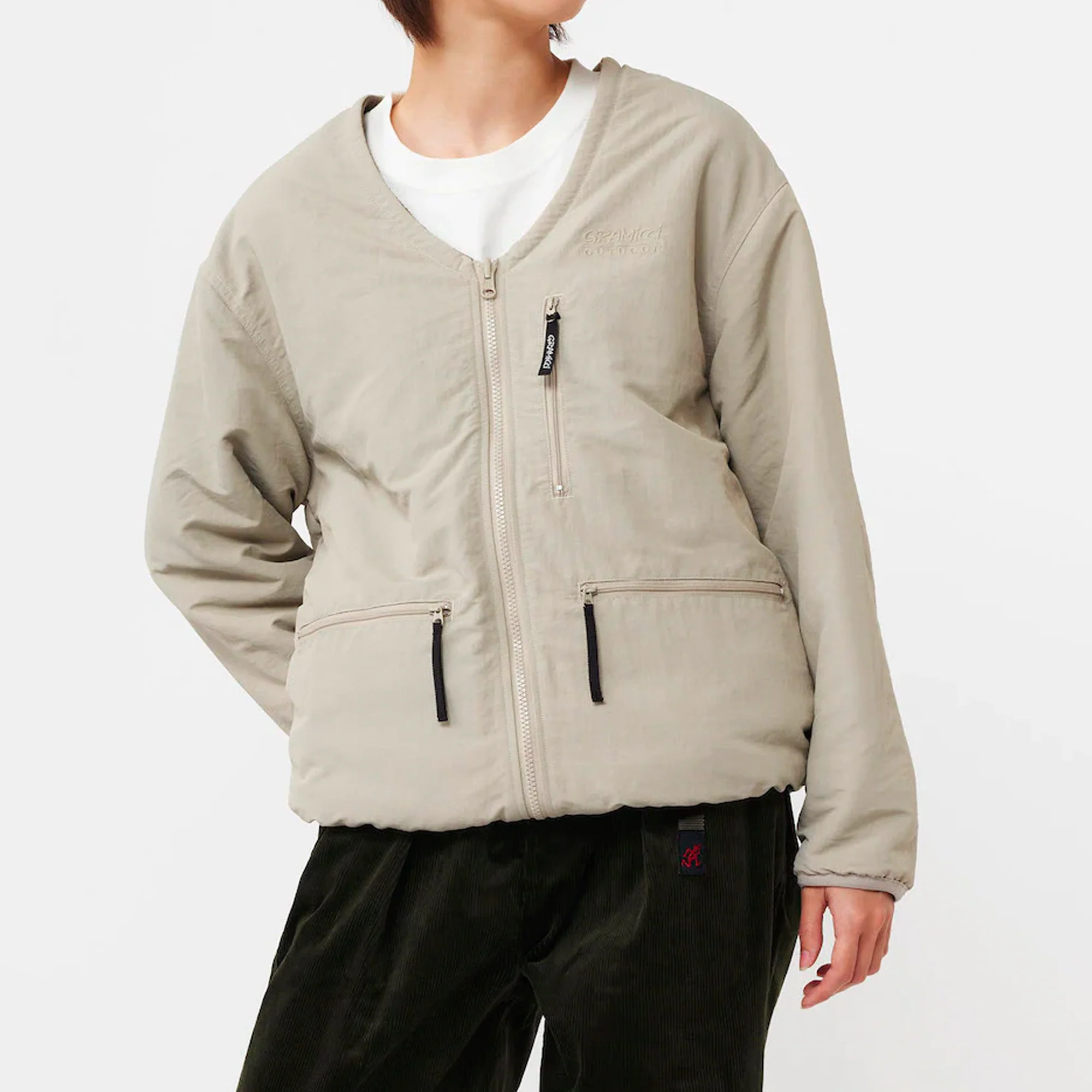 Gramicci Mens Reversible Fleece Cardigan - Image 3