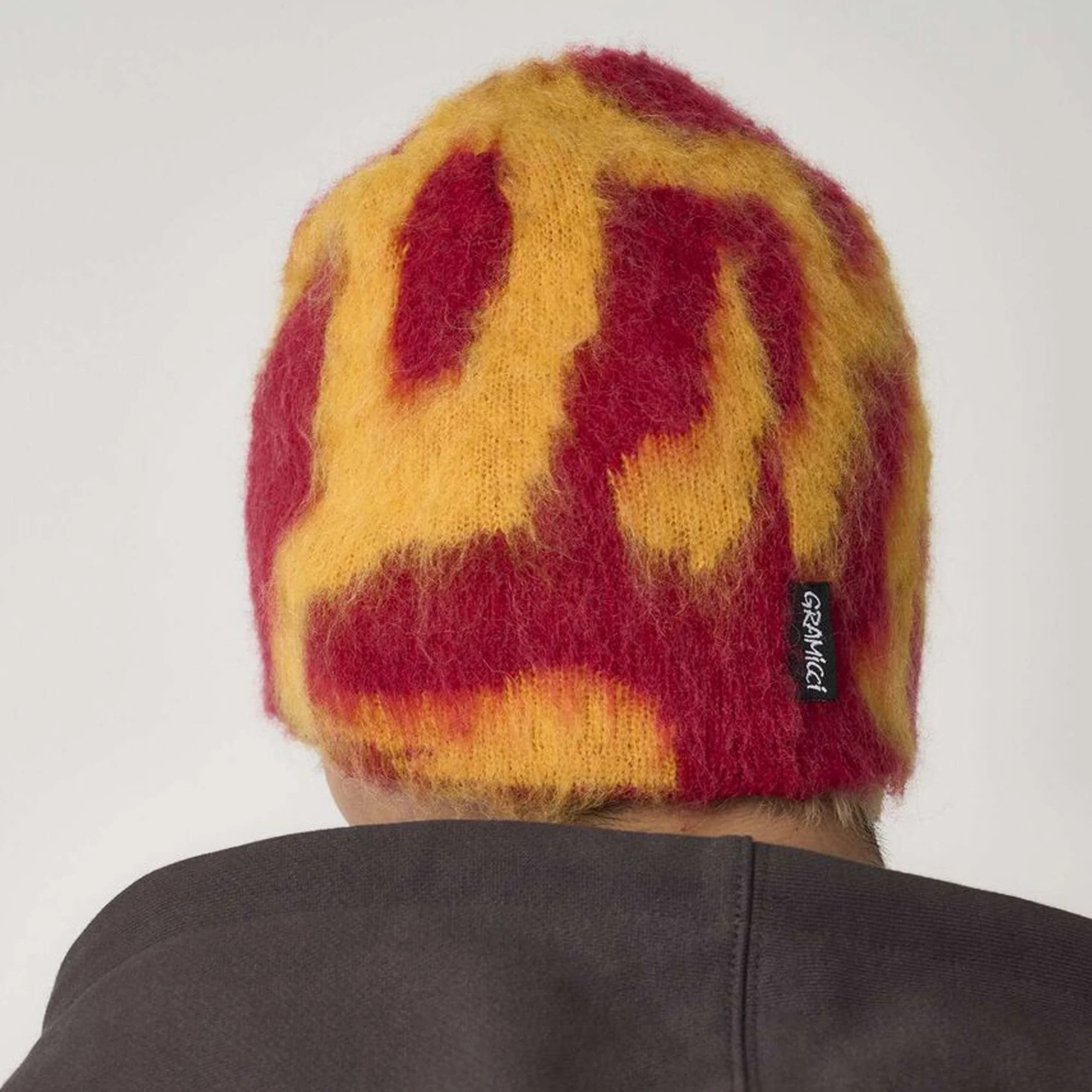 Gramicci Mohair Burly Runningman Beanie - Image 2