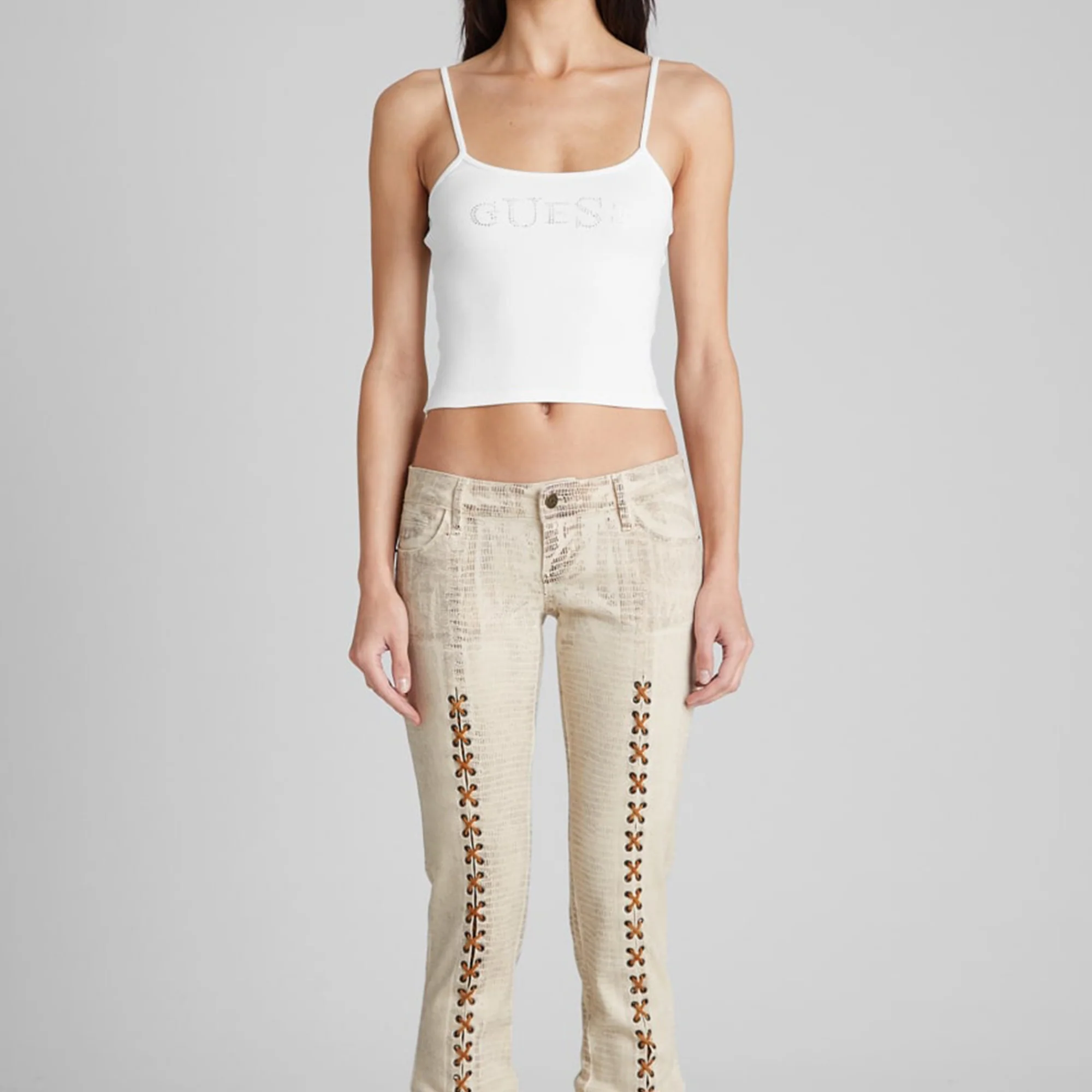 Guess USA Womens Rib Top - Image 2