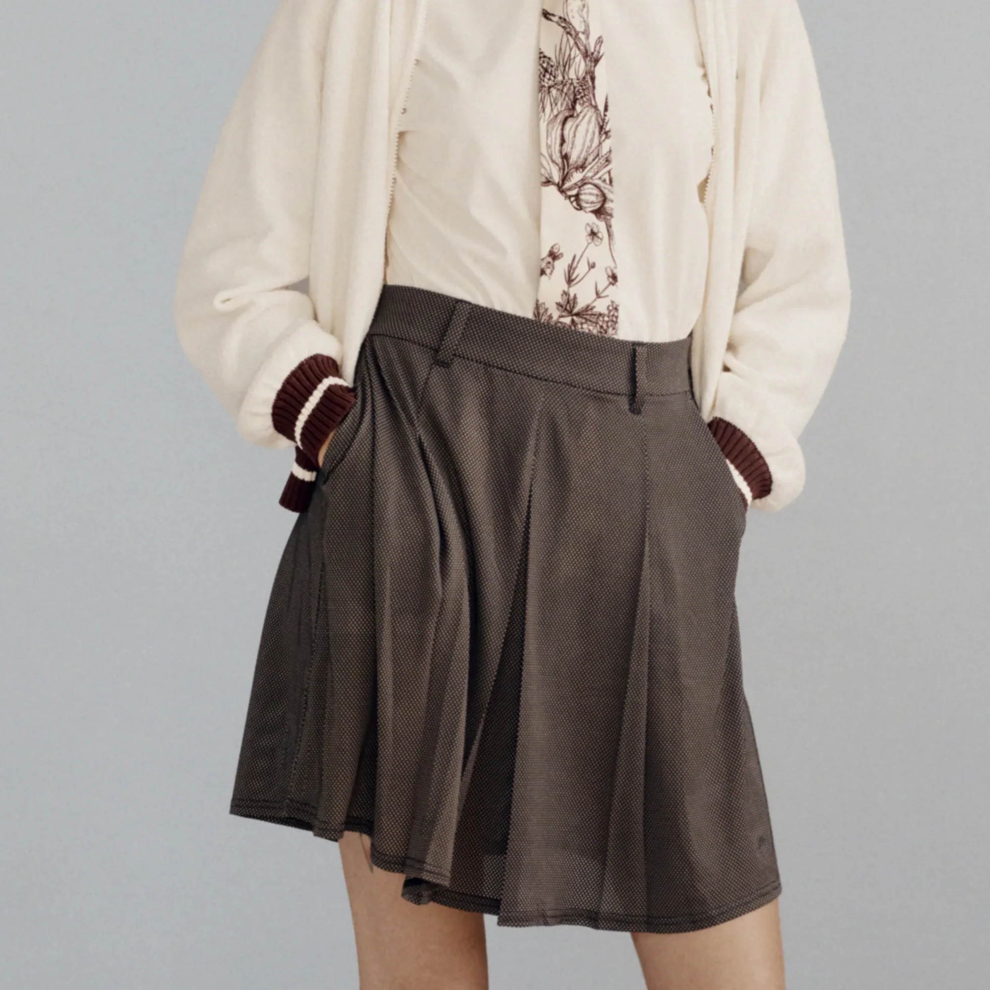 Head Golf Womens Bound Box Pleat Skirt - Image 2