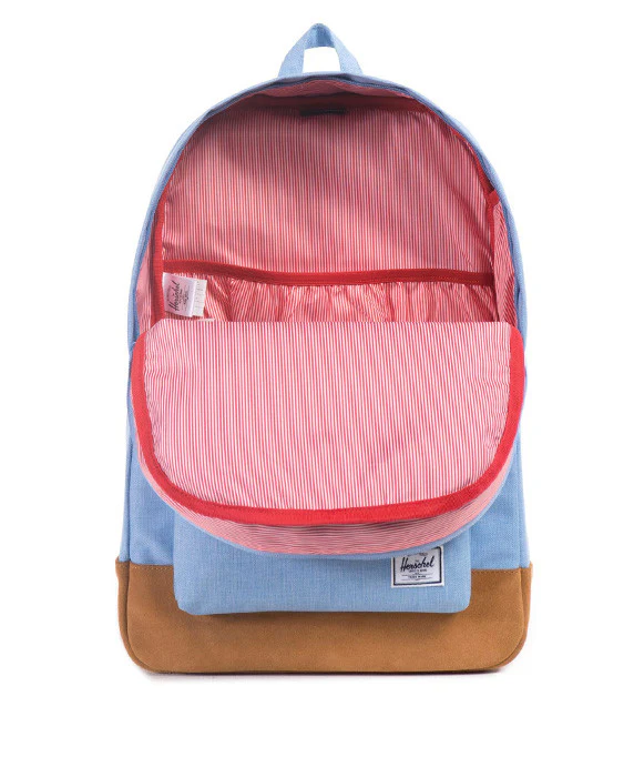 Herschel Supply Co: Heritage Crosshatch (Chambray/Tan) - Image 2