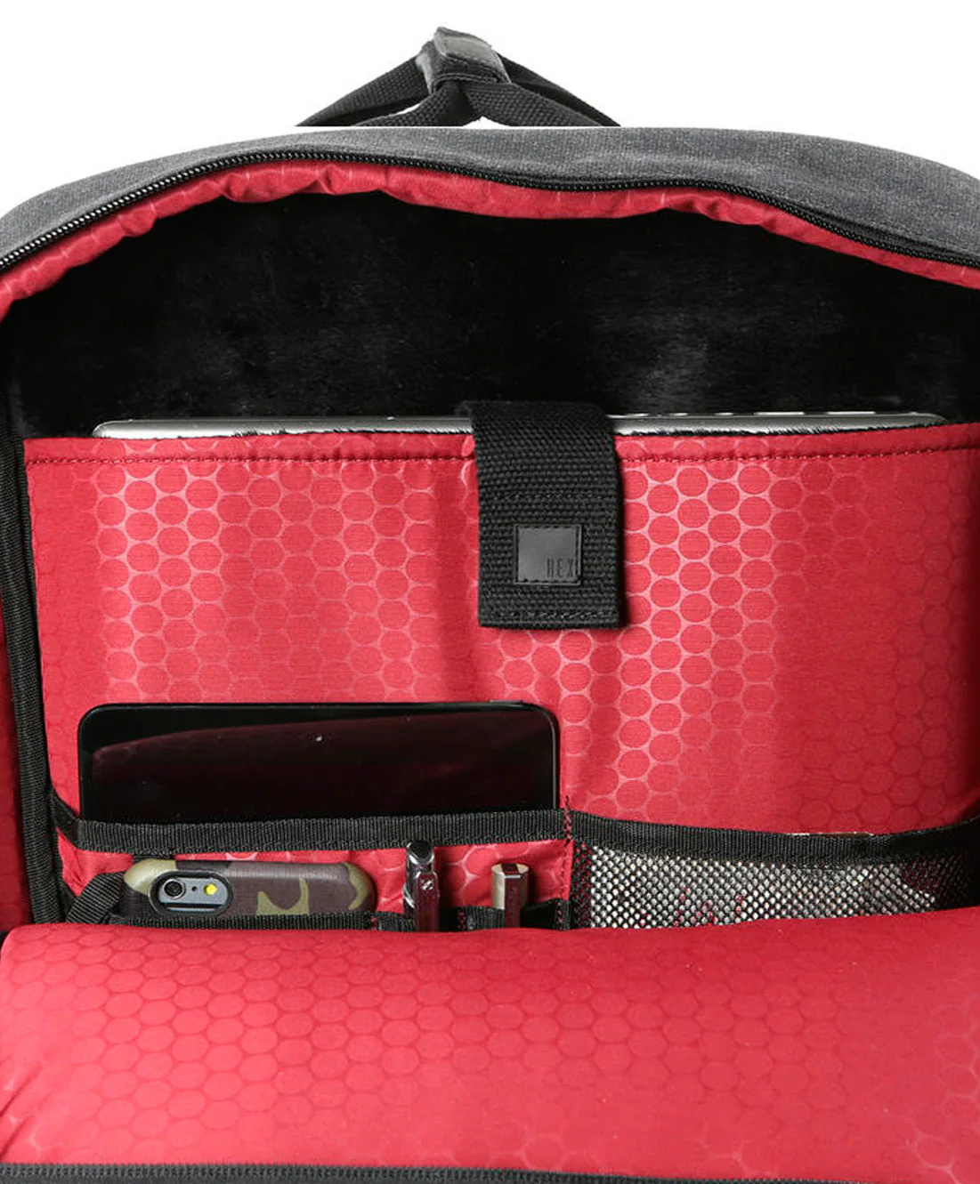 Hex: Convertible Backpack (Black) - Image 4