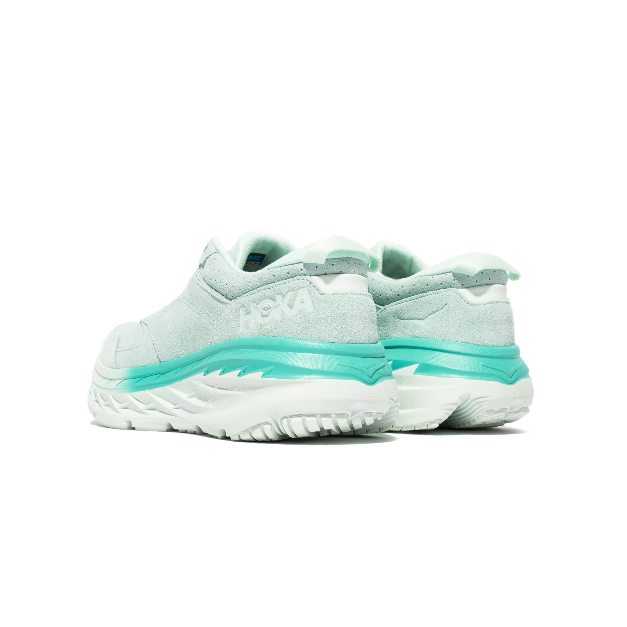 Hoka Mens U Bondi L Suede Shoes - Image 3