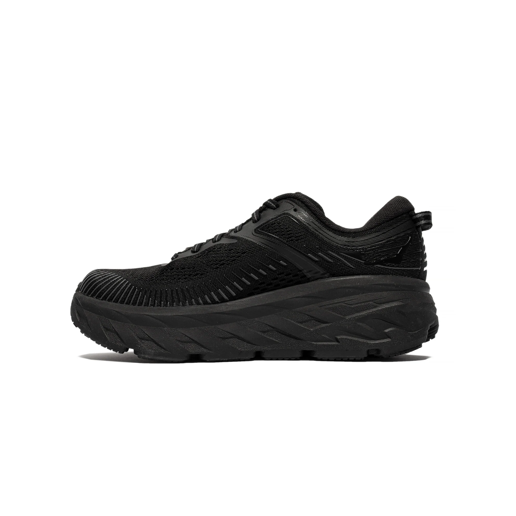 Hoka One One Womens Bondi 7 Shoes 'Black' - Image 4