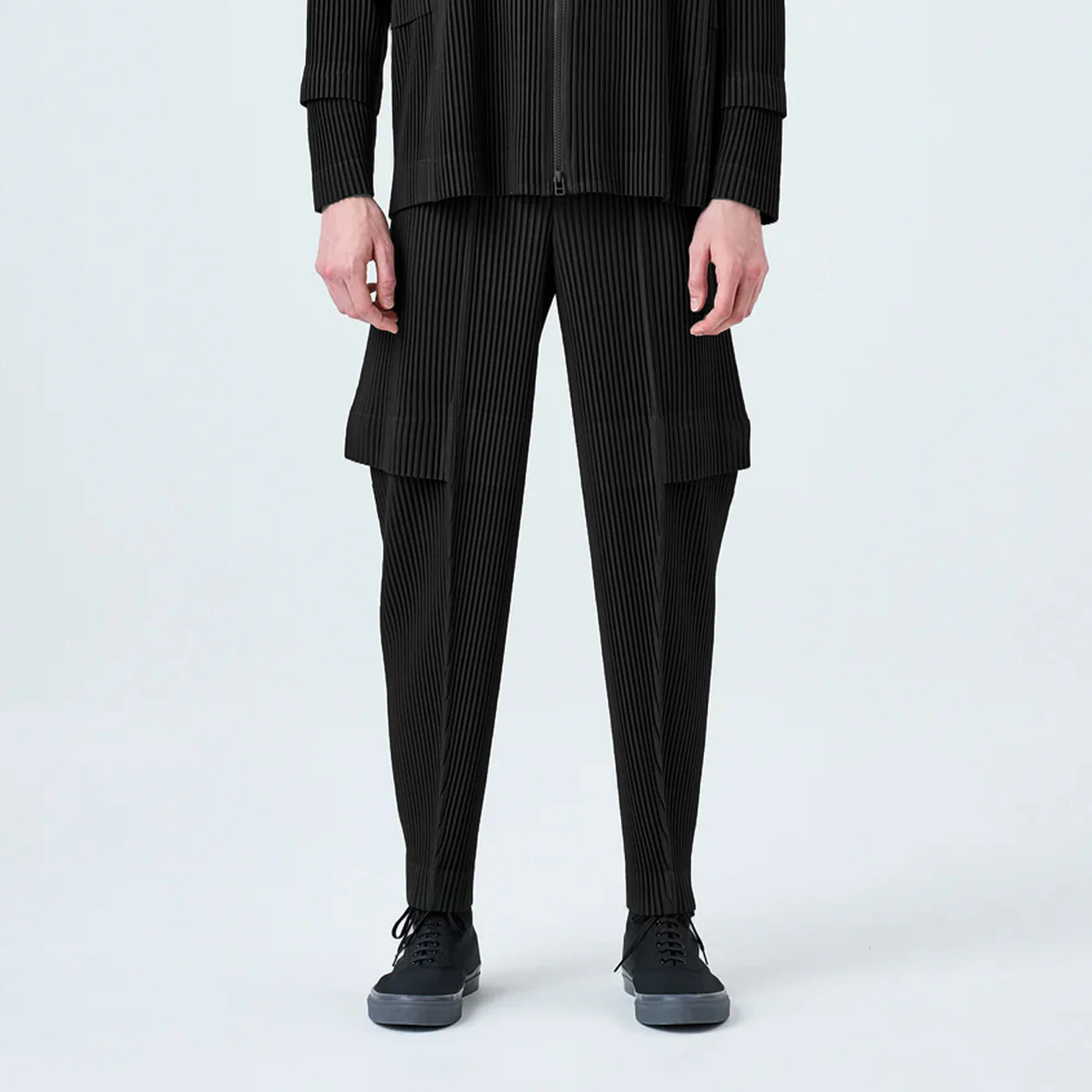 Homme Plisse Issey Miyake Mens Cargo Pants - Image 2