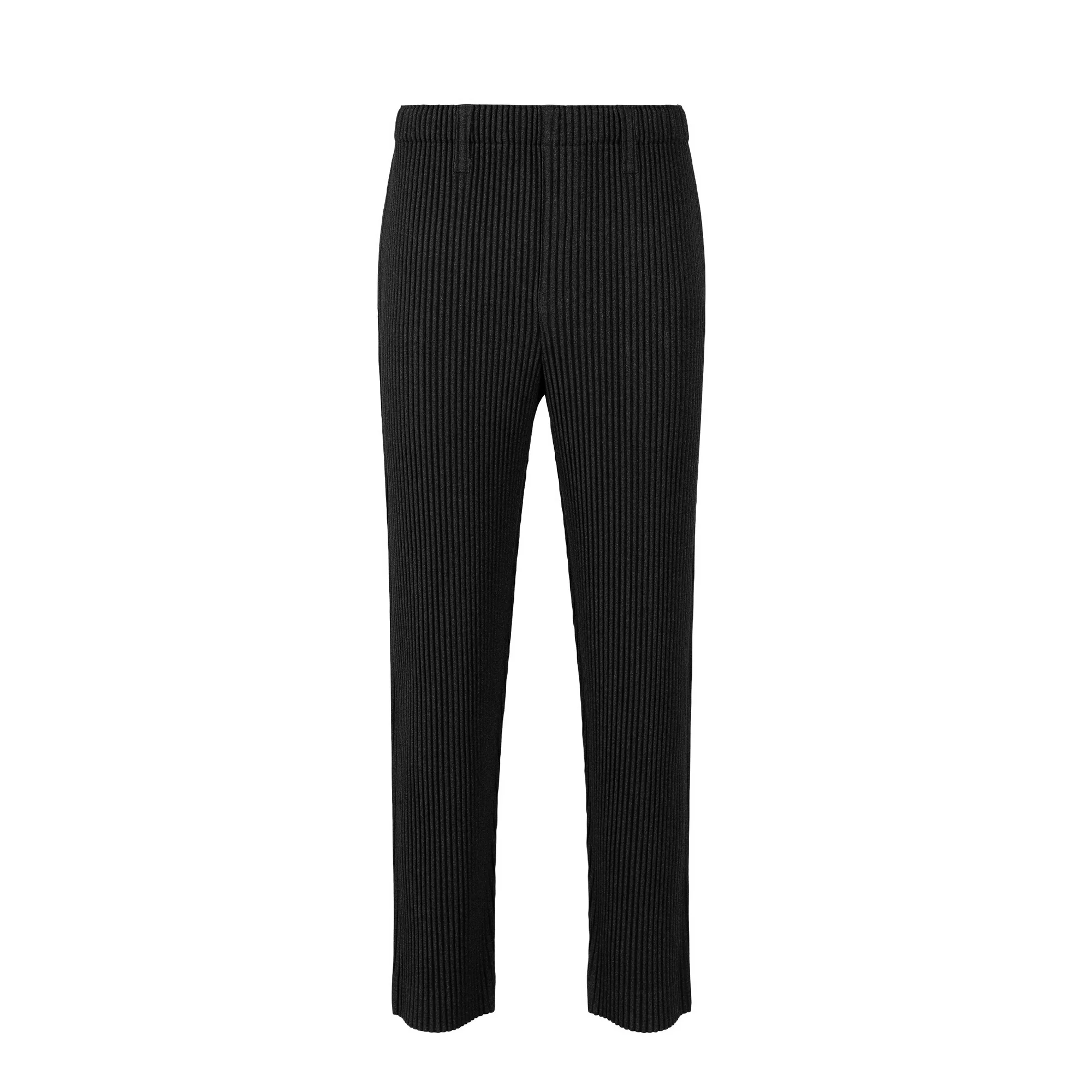 Homme Plissé Issey Miyake Mens Wool-Like Pleat Pants