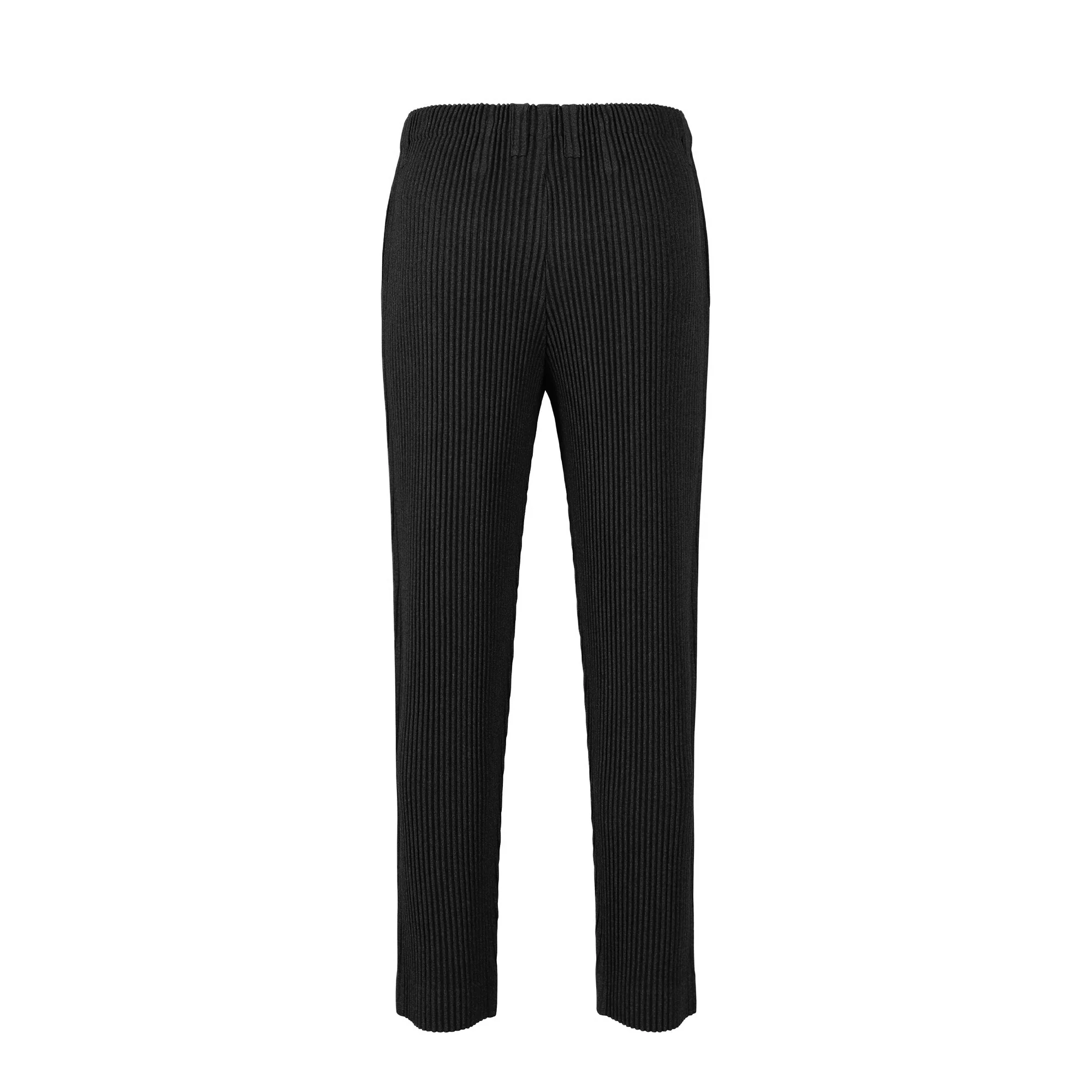 Homme Plissé Issey Miyake Mens Wool-Like Pleat Pants - Image 3
