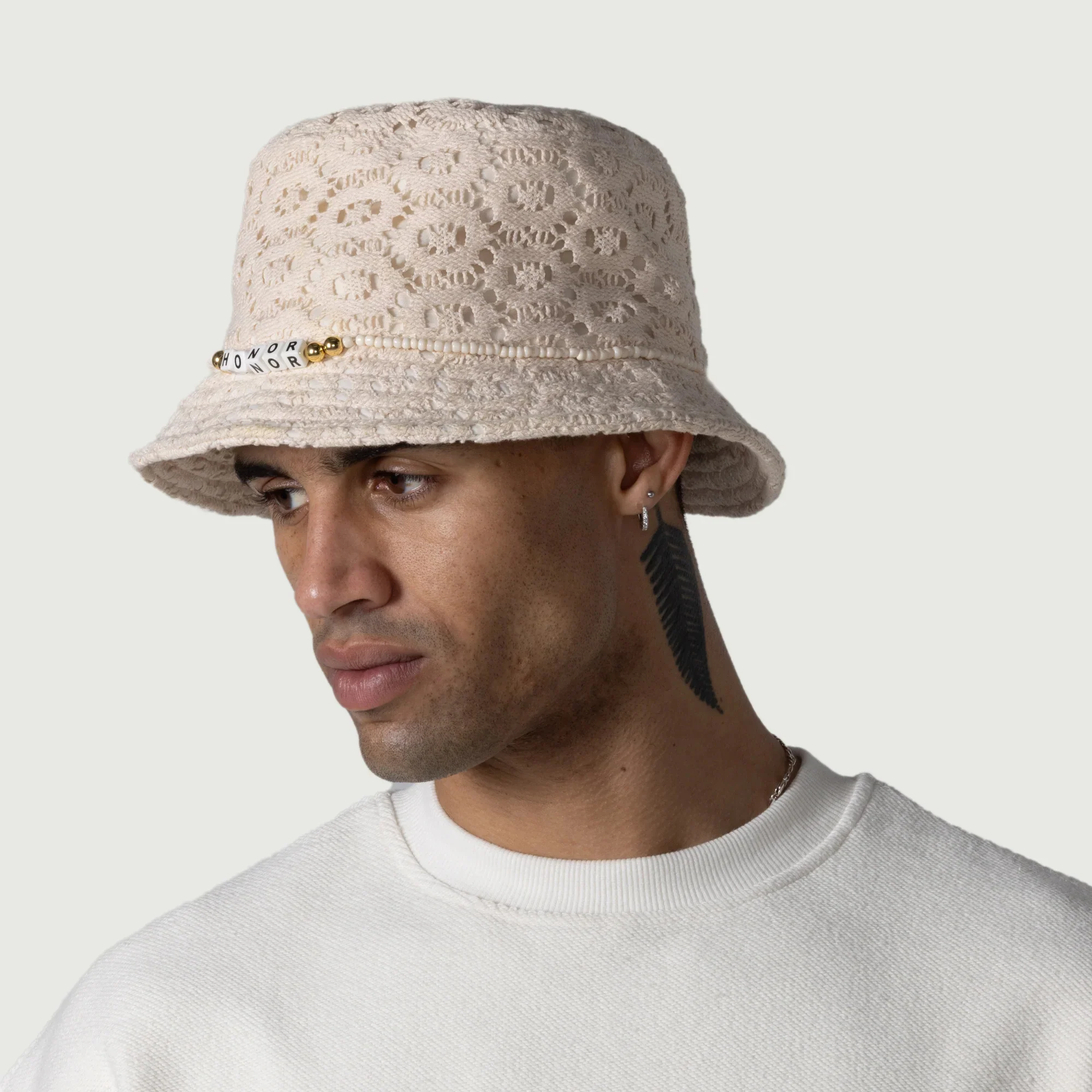 Honor The Gift Friendship Crochet Bucket Hat - Image 2