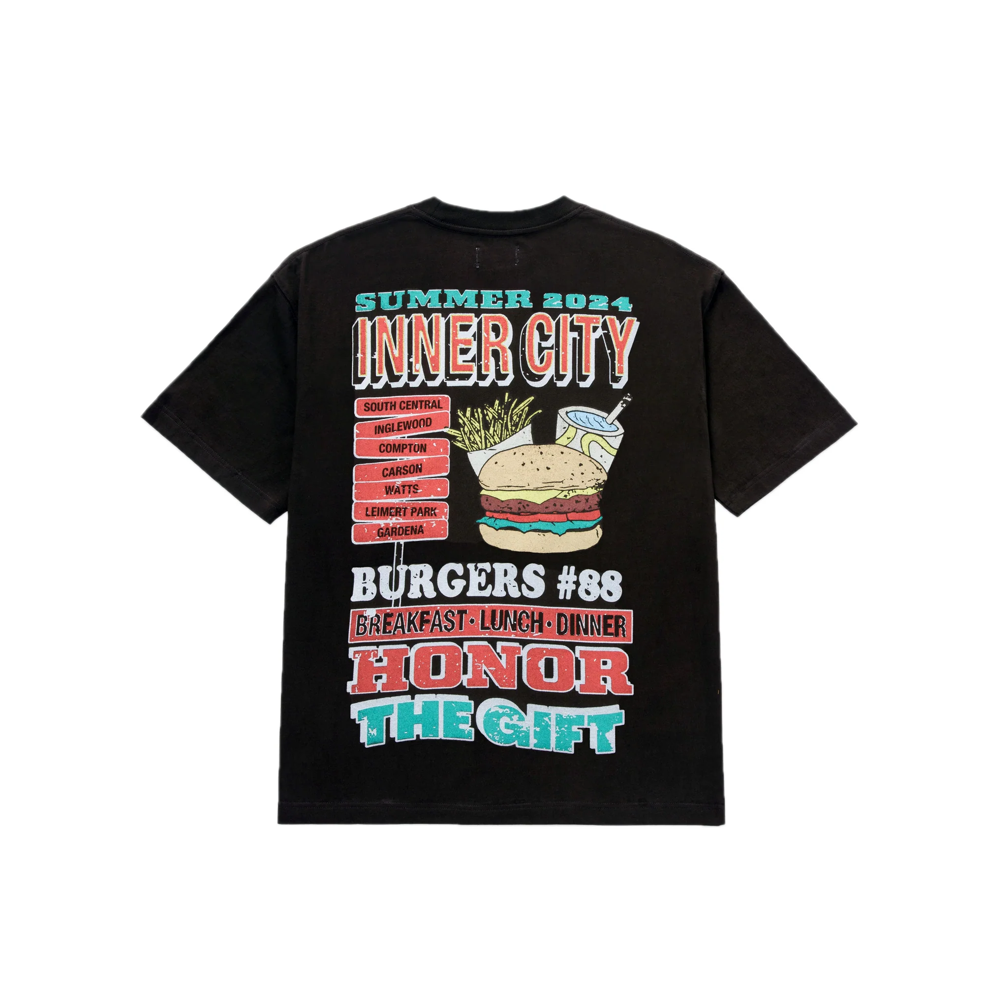 Honor The Gift Mens Burgers SS Tee - Image 3