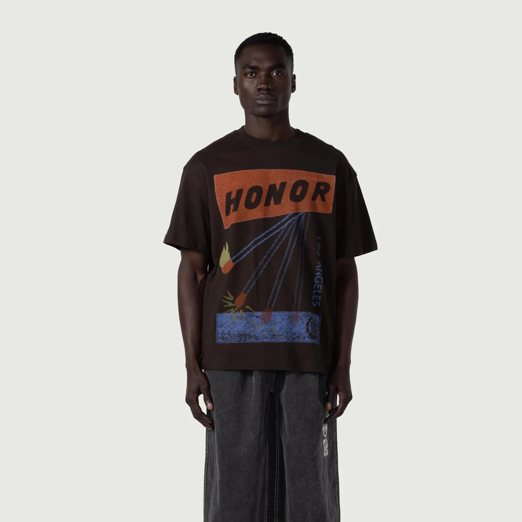 Honor The Gift Mens Match Box SS Tee - Image 2