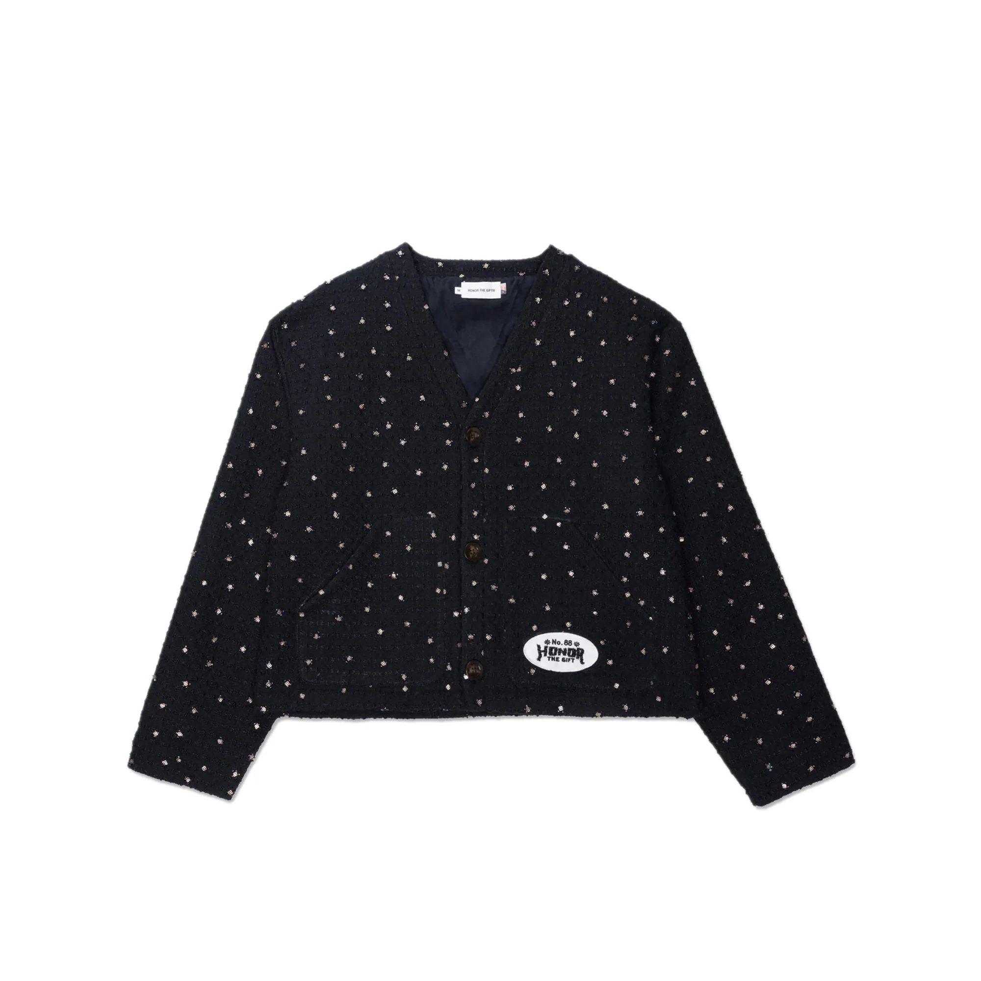 Honor The Gift Mens Beaded Cardigan