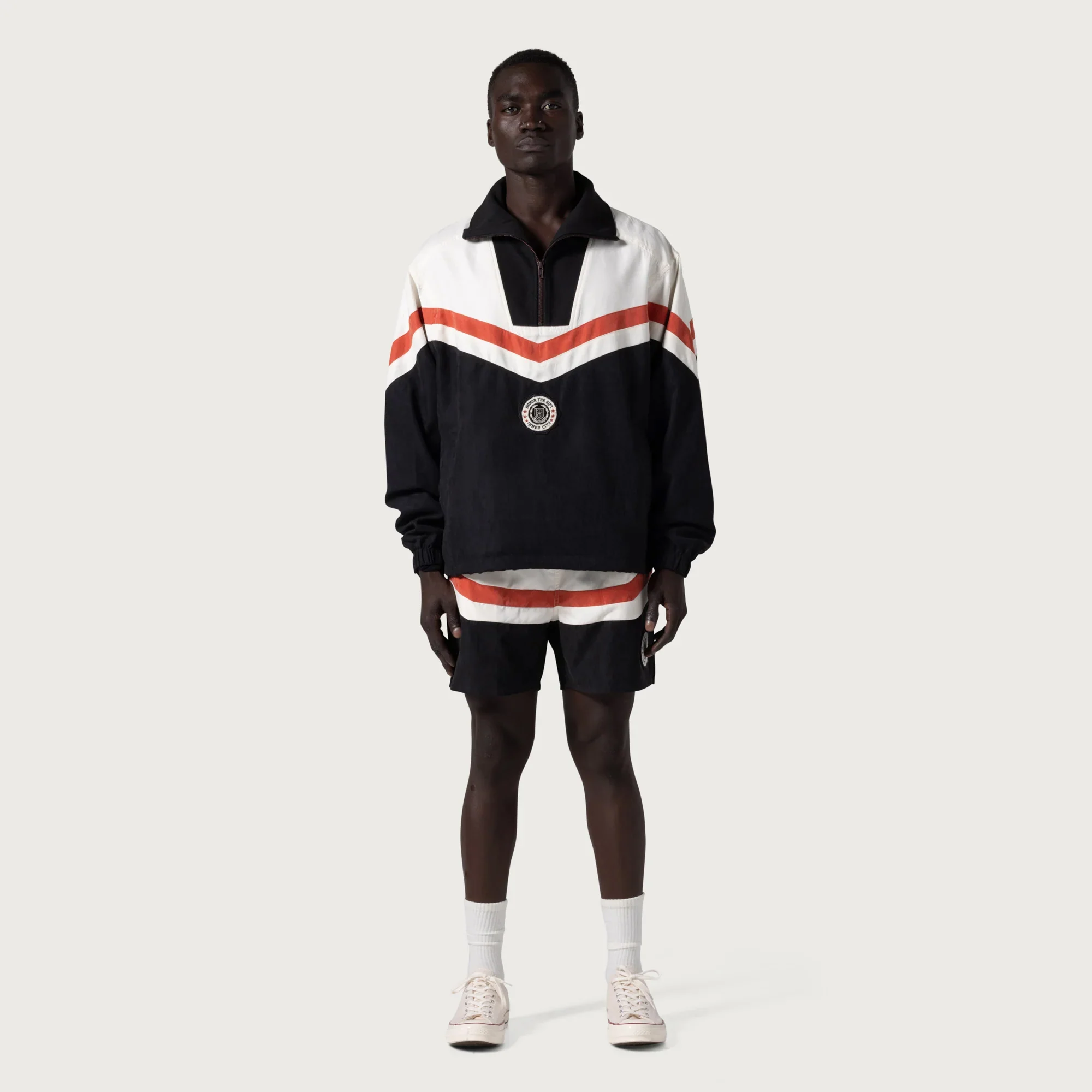 Honor The Gift Mens Brushed Poly Track Shorts - Image 2