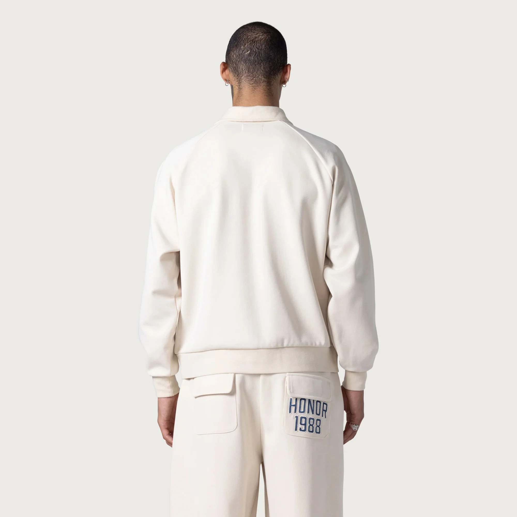 Honor The Gift Mens 1988 QTR Zip Sweater - Image 2