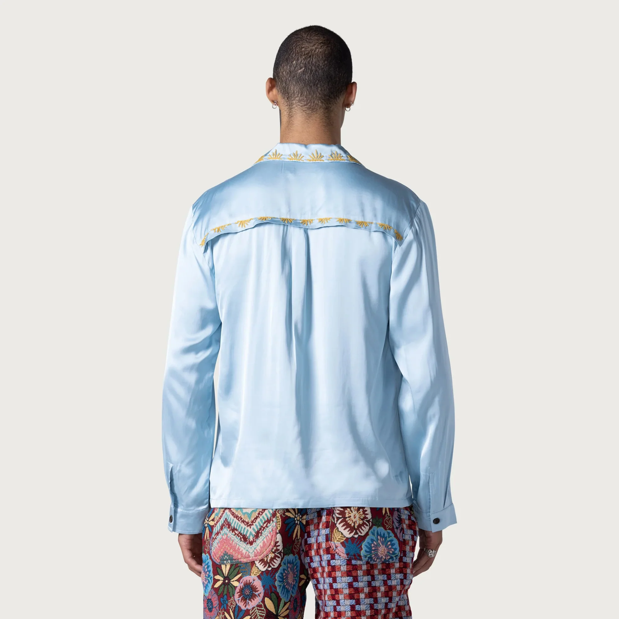 Honor The Gift Mens Palm Stitch LS Button Up - Image 3
