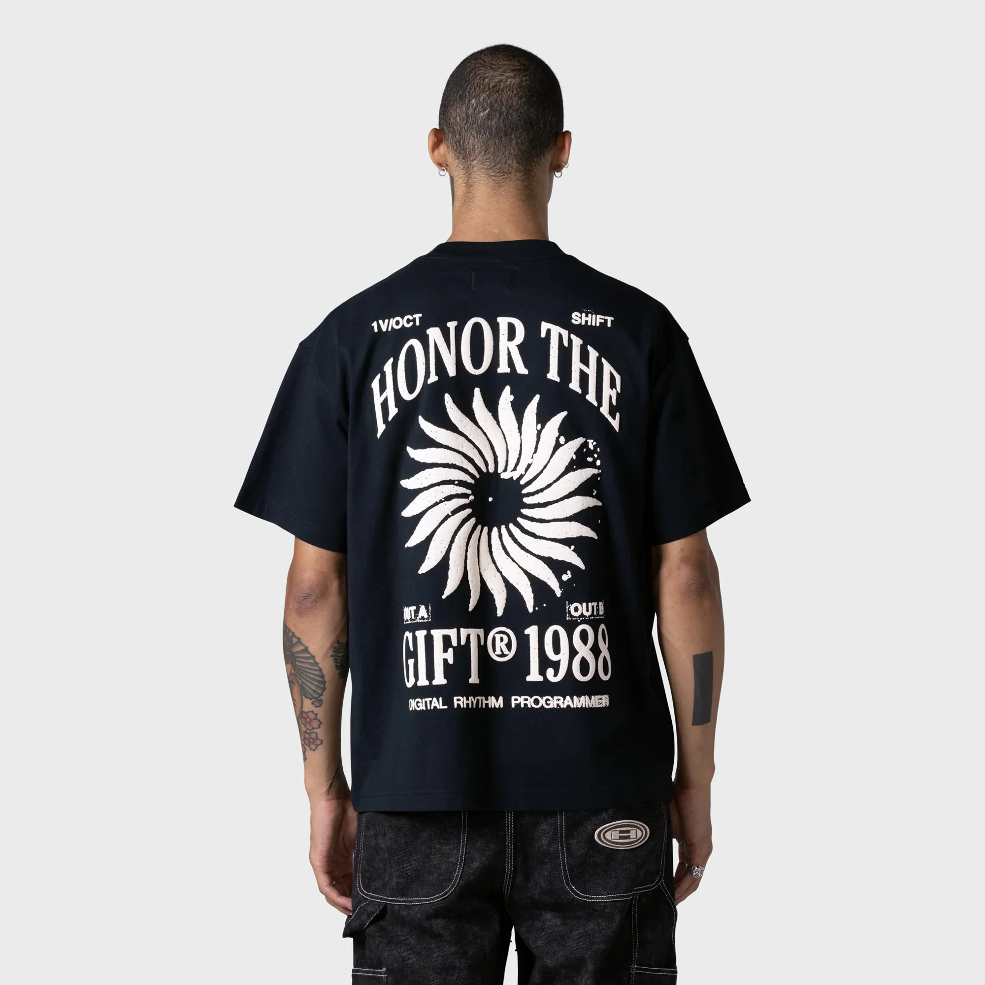 Honor The Gift Mens Sunray Logo Tee - Image 2