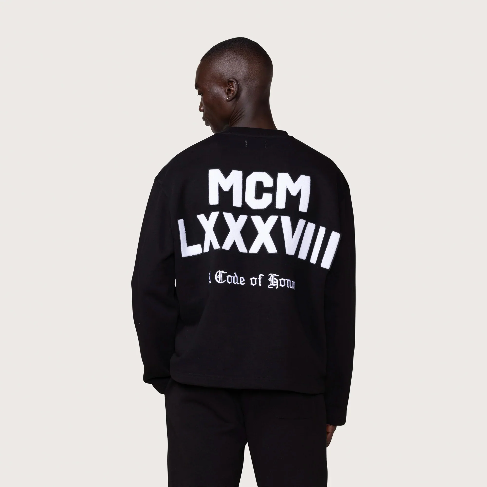 Honor The Gift Mens Campus Crewneck - Image 3