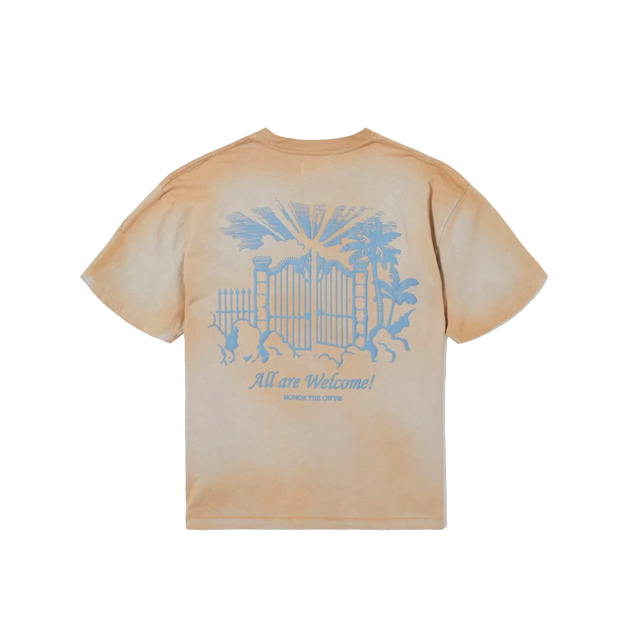 Honor The Gift Mens City Of Angels Tee 'Rust' - Image 2