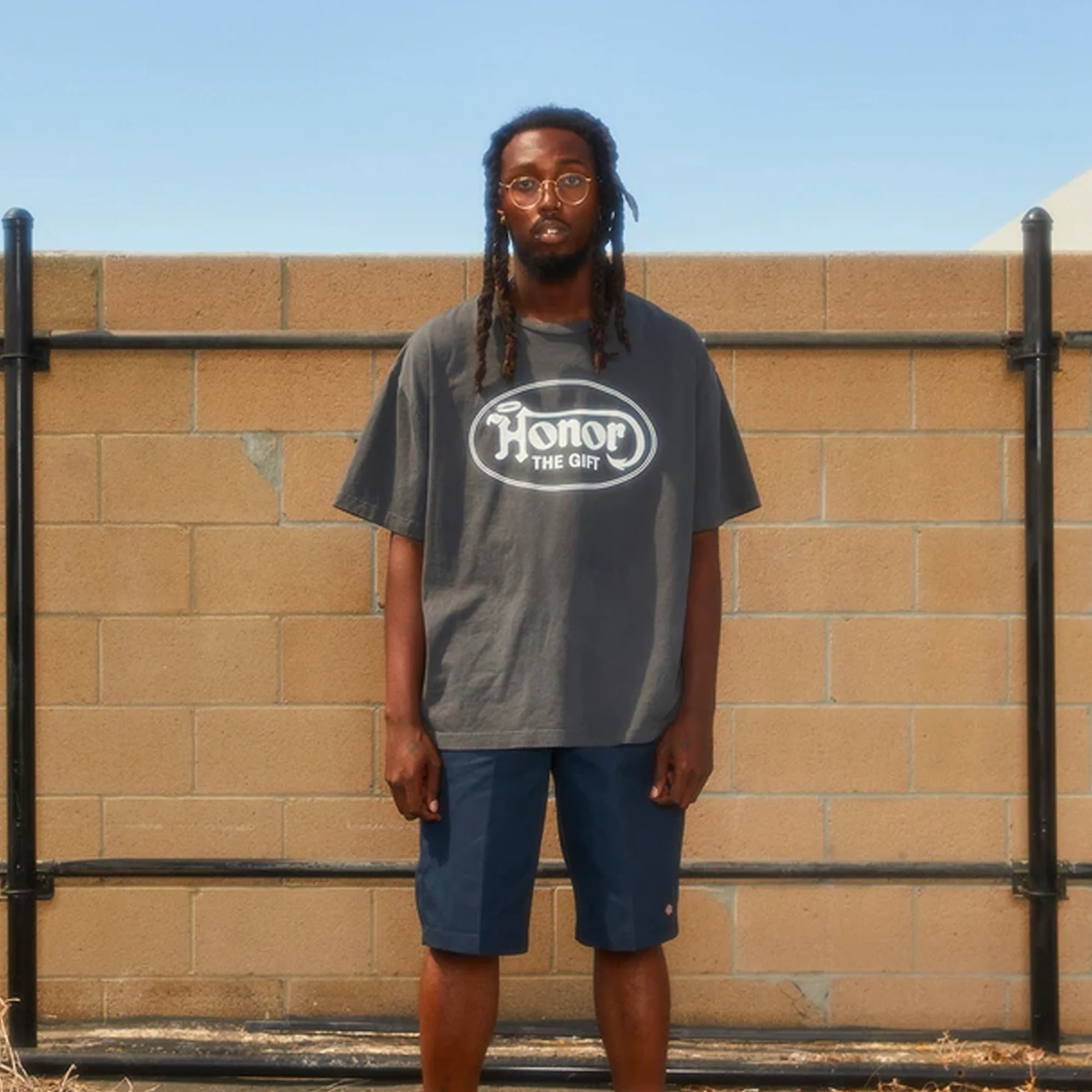 Honor The Gift Mens City Of Angels Tee 'Black' - Image 3