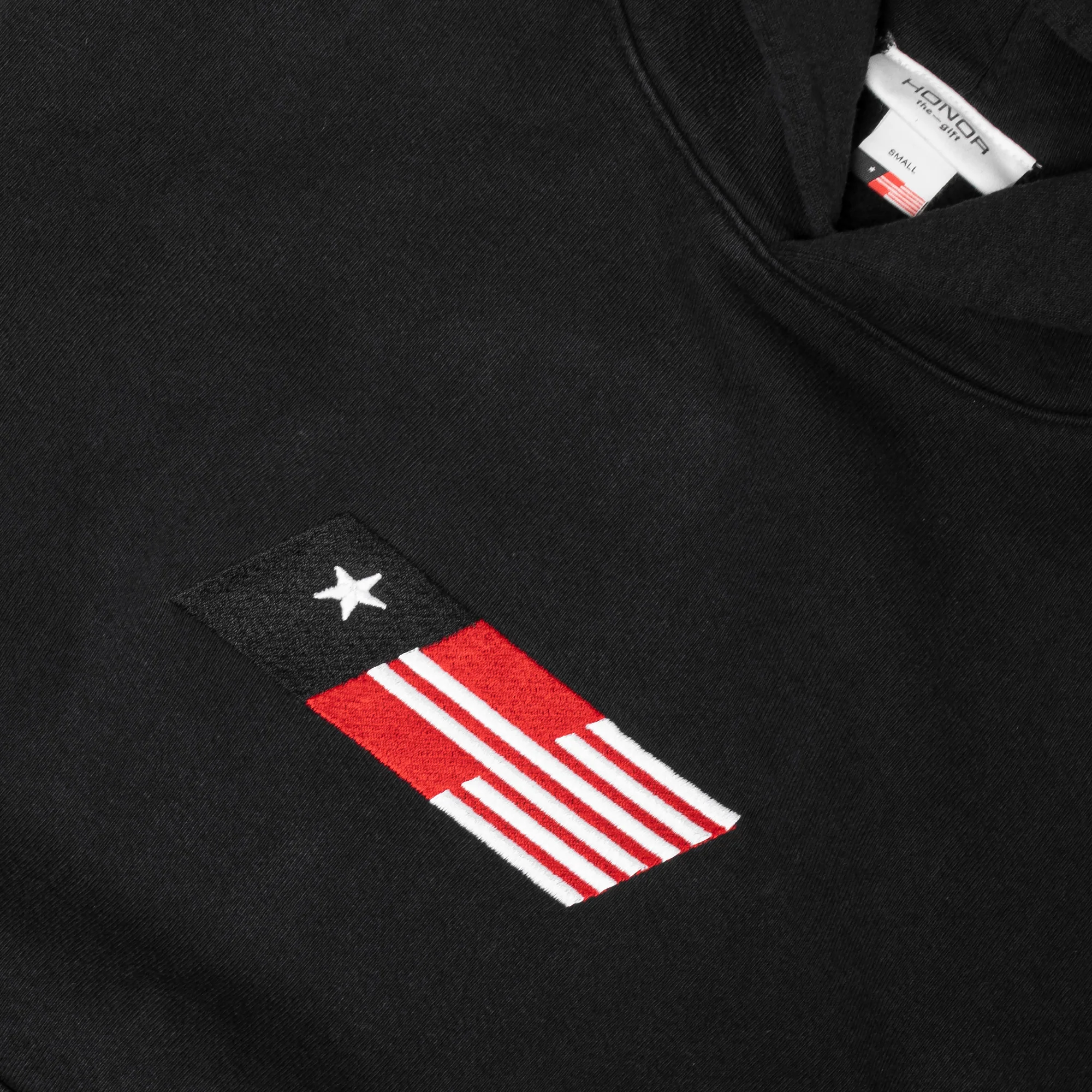 Honor The Gift Classic 'Black' Hoodie - Image 3
