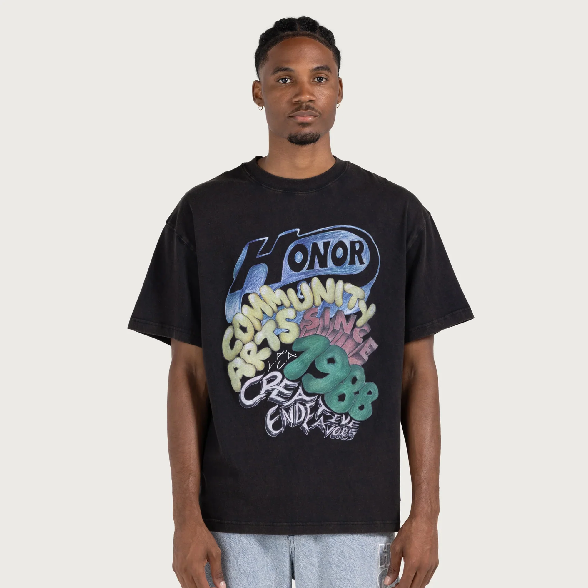Honor The Gift Mens Comm Arts Creative Tee - Image 2