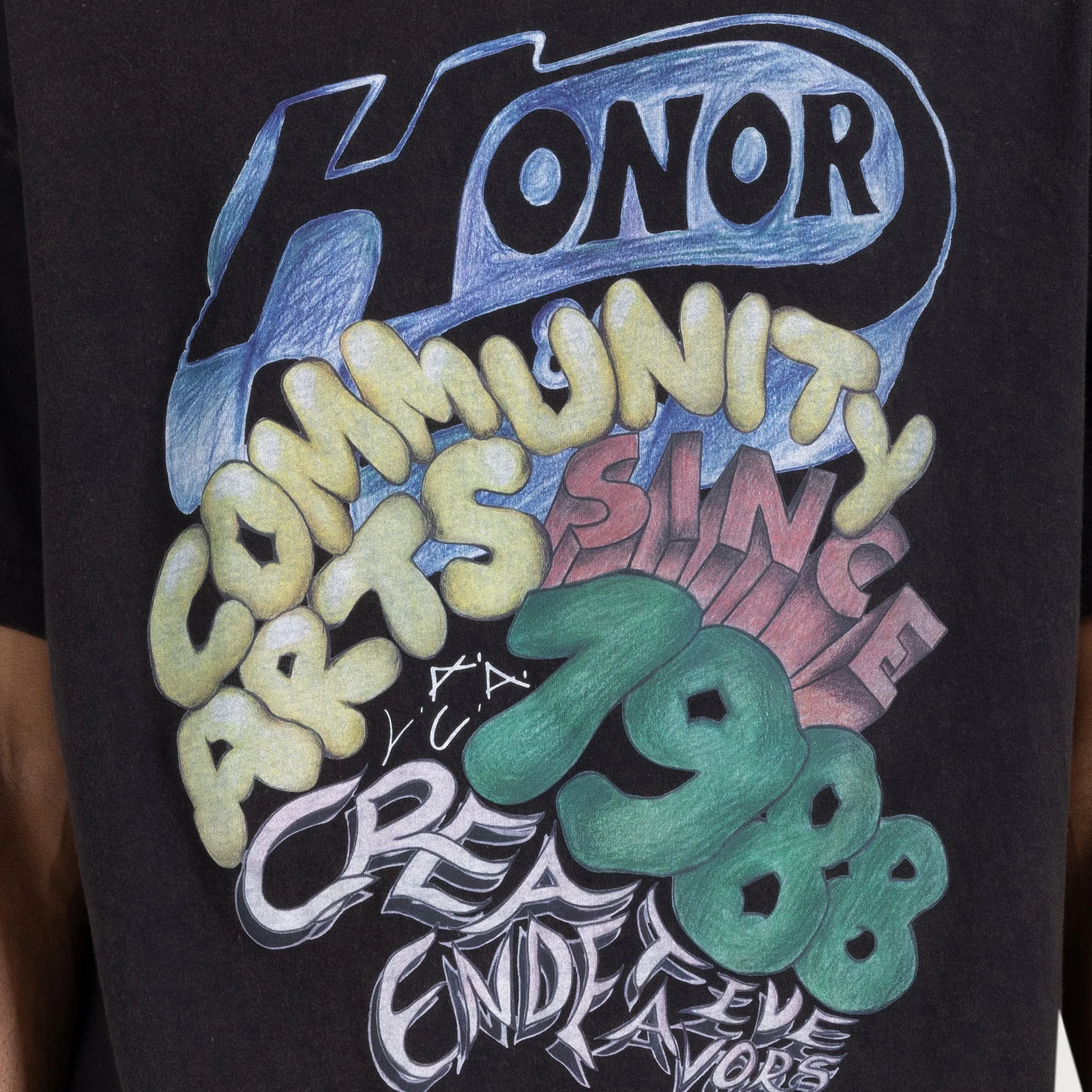 Honor The Gift Mens Comm Arts Creative Tee - Image 4