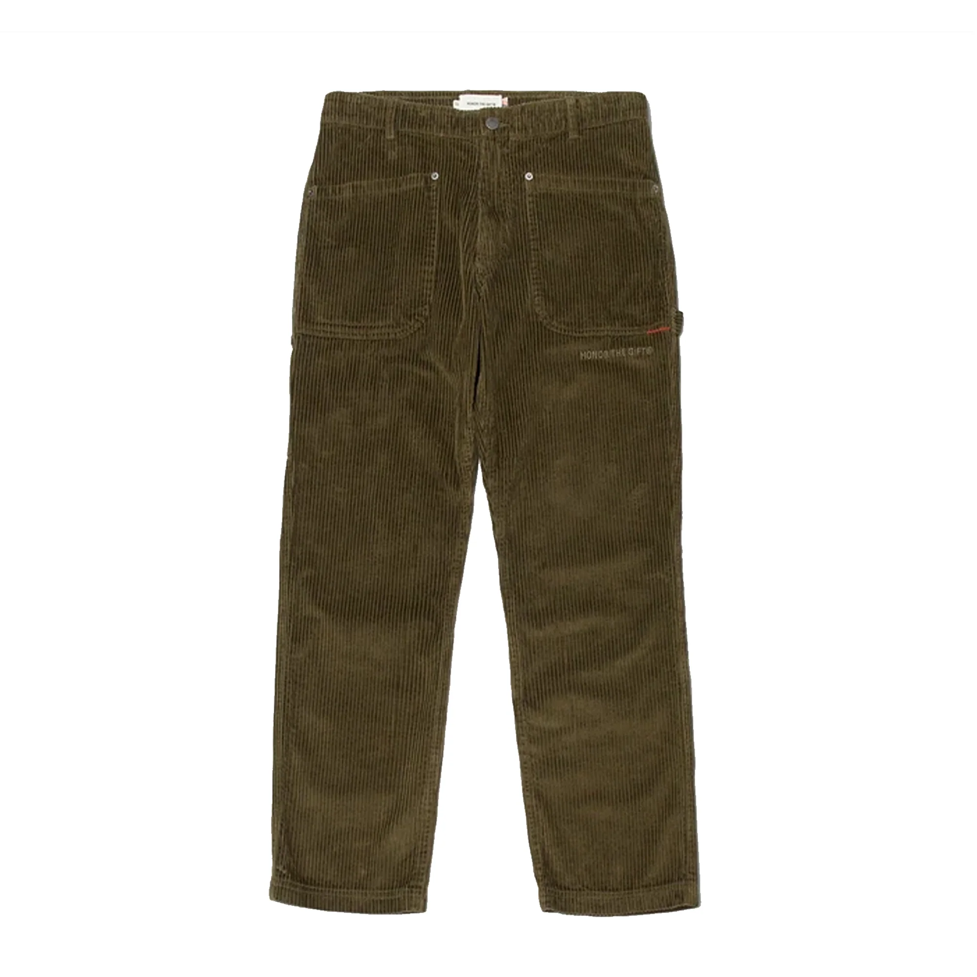 Honor The Gift Mens C-Fall Corduroy Carpenter Pants 'Forest'