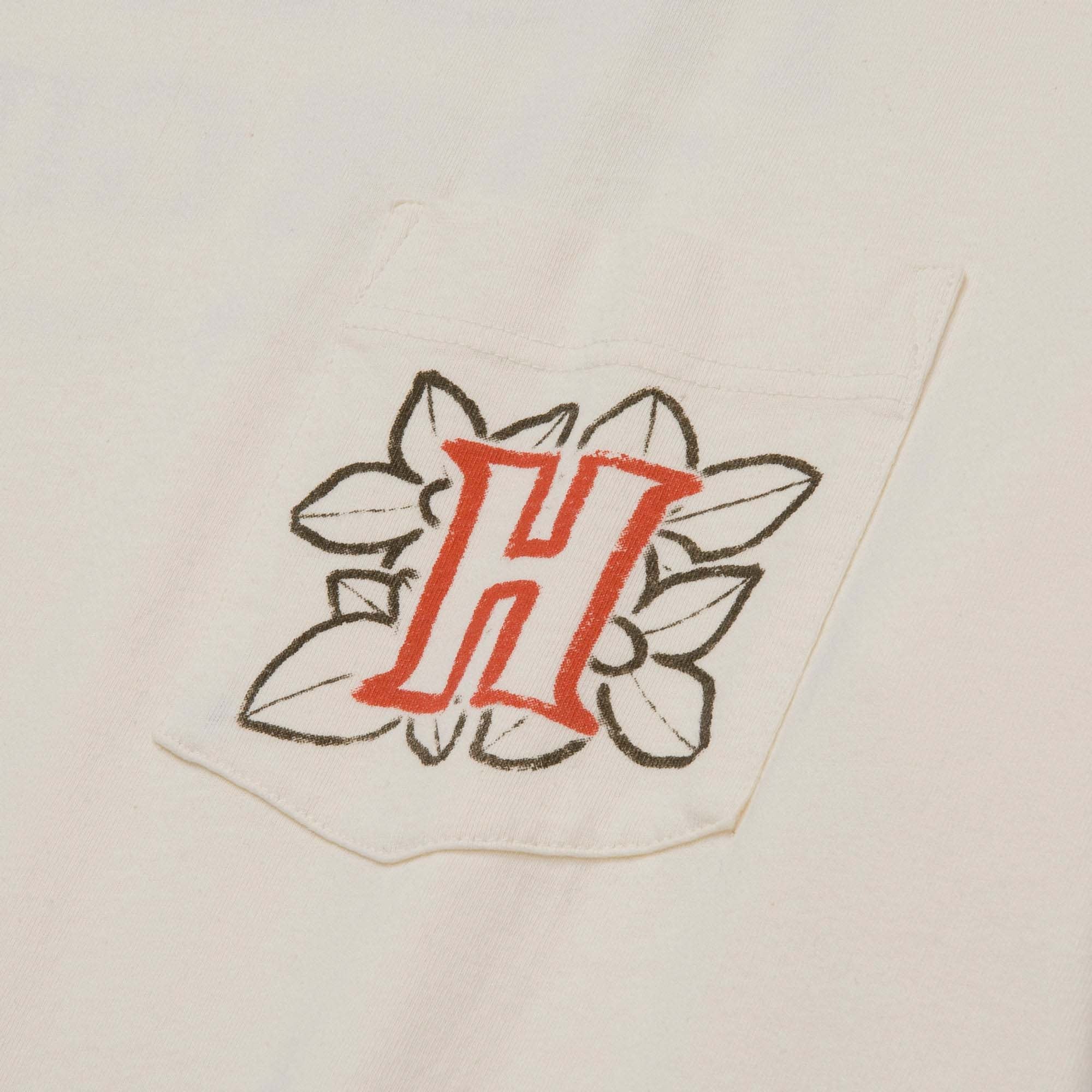 Honor The Gift Mens Floral Pocket SS Tee - Image 4