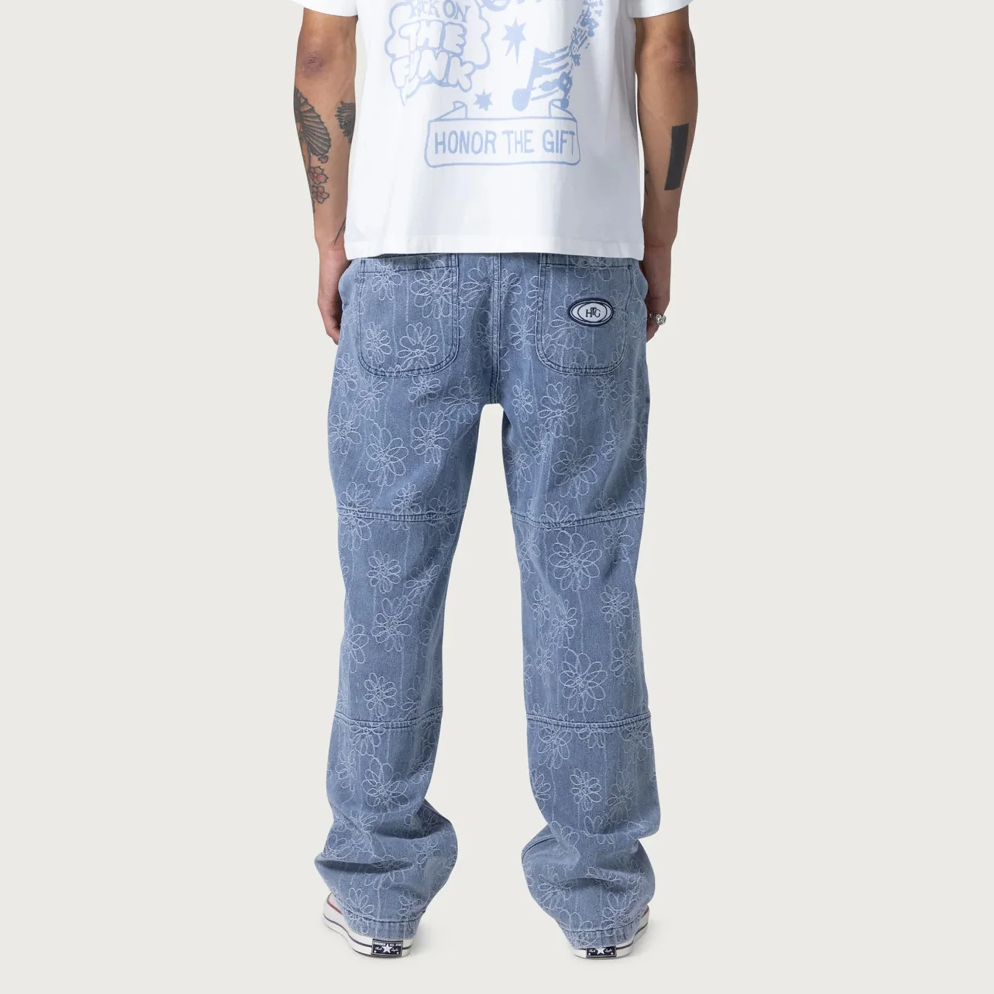Honor The Gift Mens Flower Jacquard Pants - Image 3