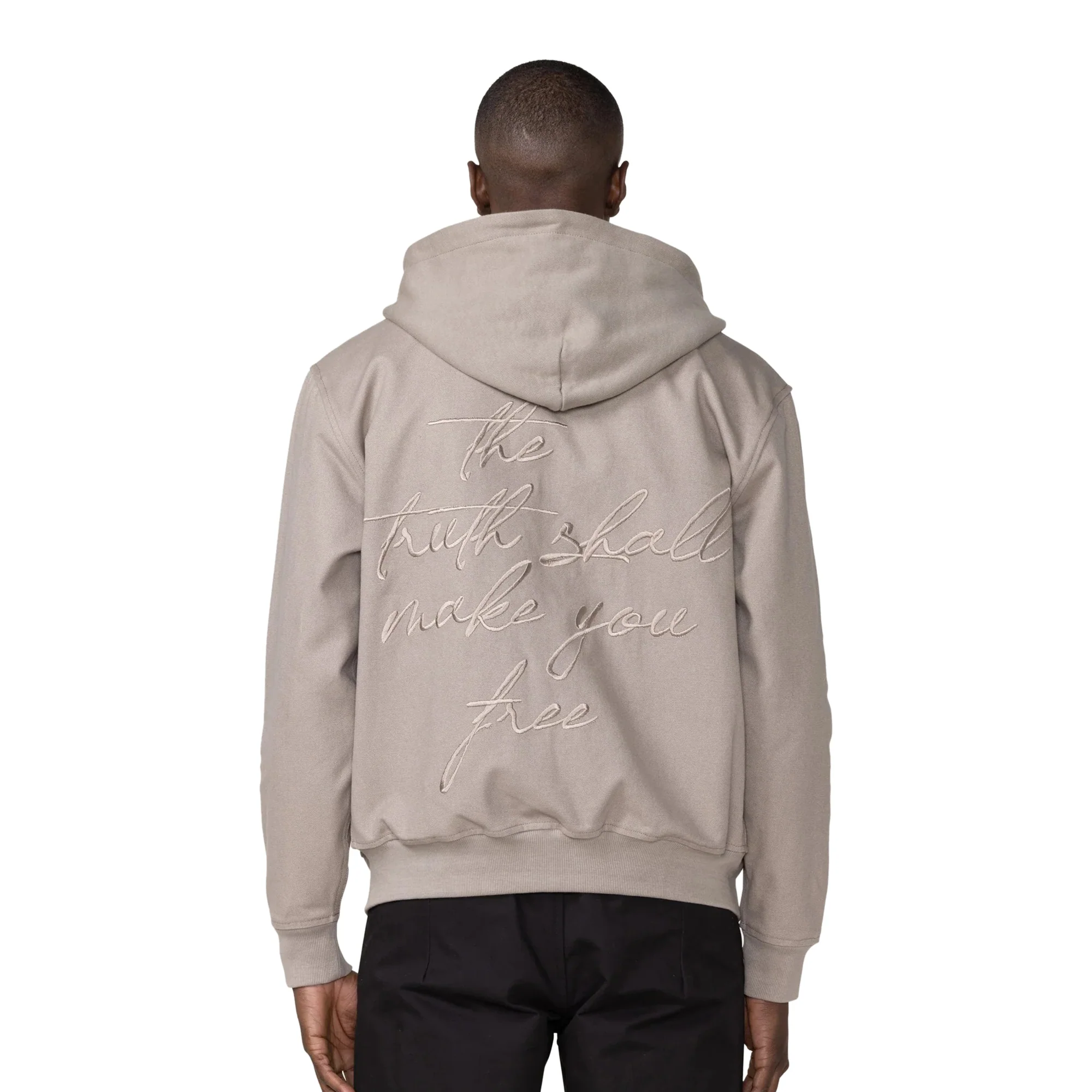 Honor The Gift Mens Full Zip Truth Hoodie - Image 4